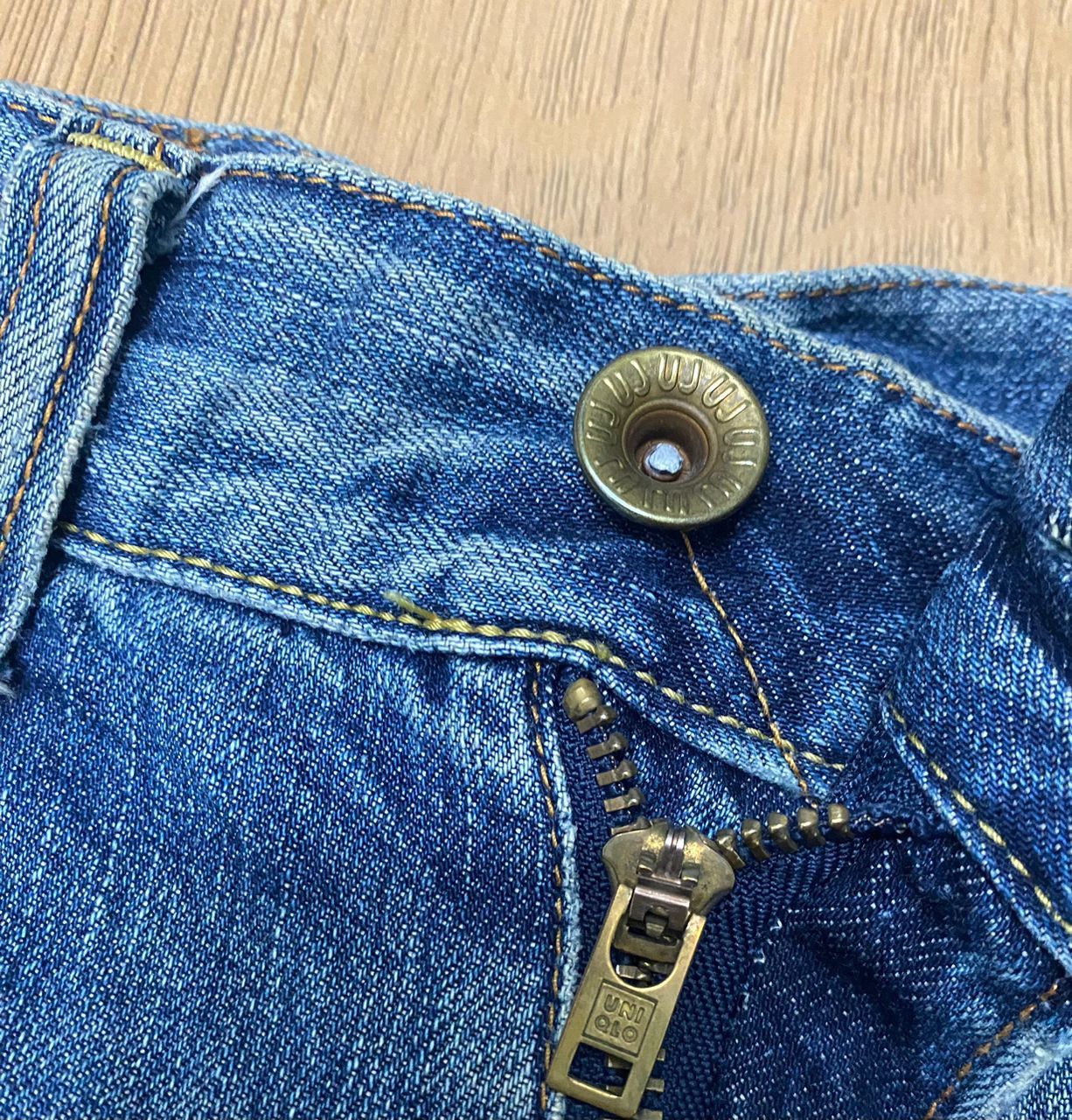 Japanese Brand W30 vintage Uniqlo jeans SS02 Distressed Denim Jeans Size US 30 / EU 46 - 7 Thumbnail