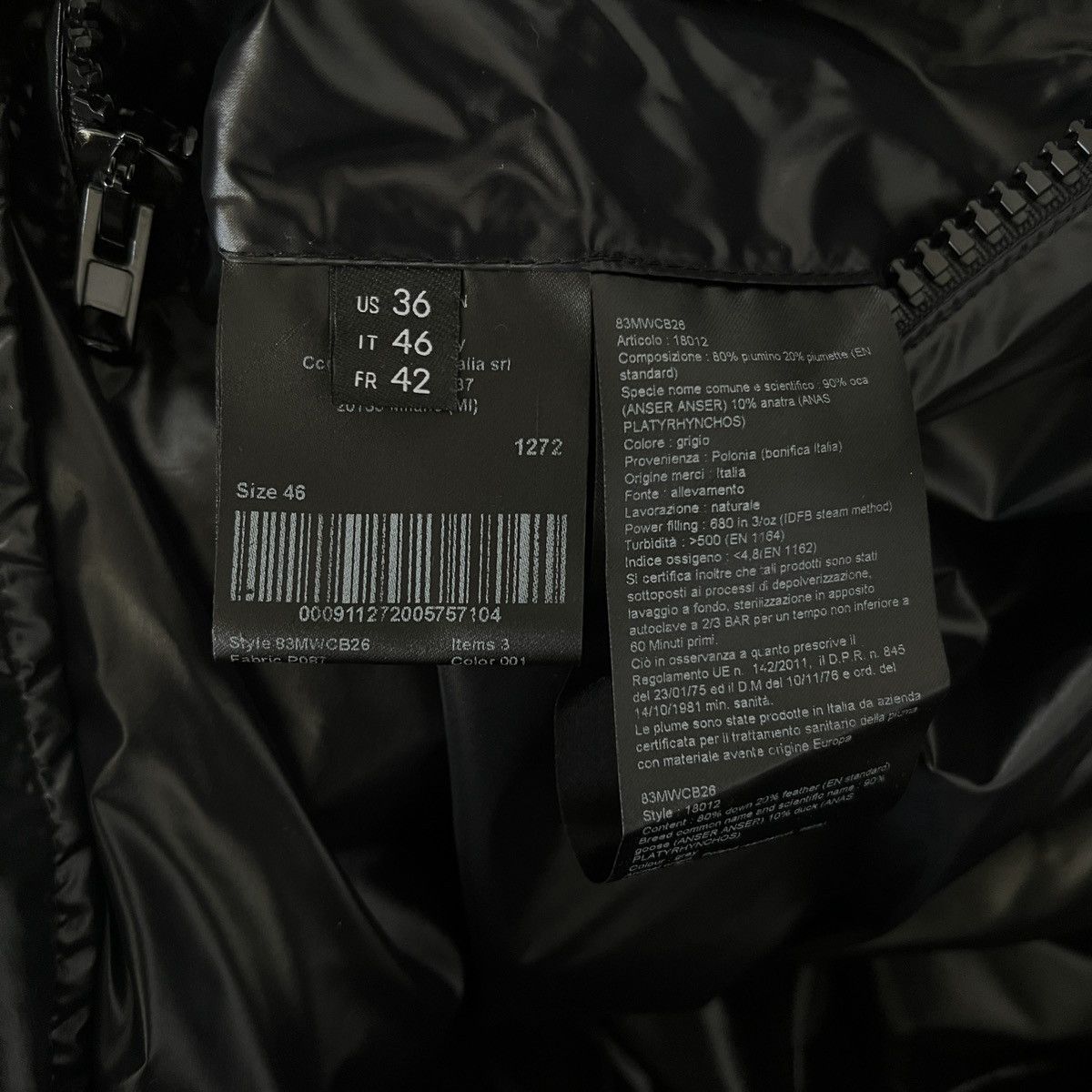 Raf Simons Oversized Puffer Jacket (Black) | Grailed