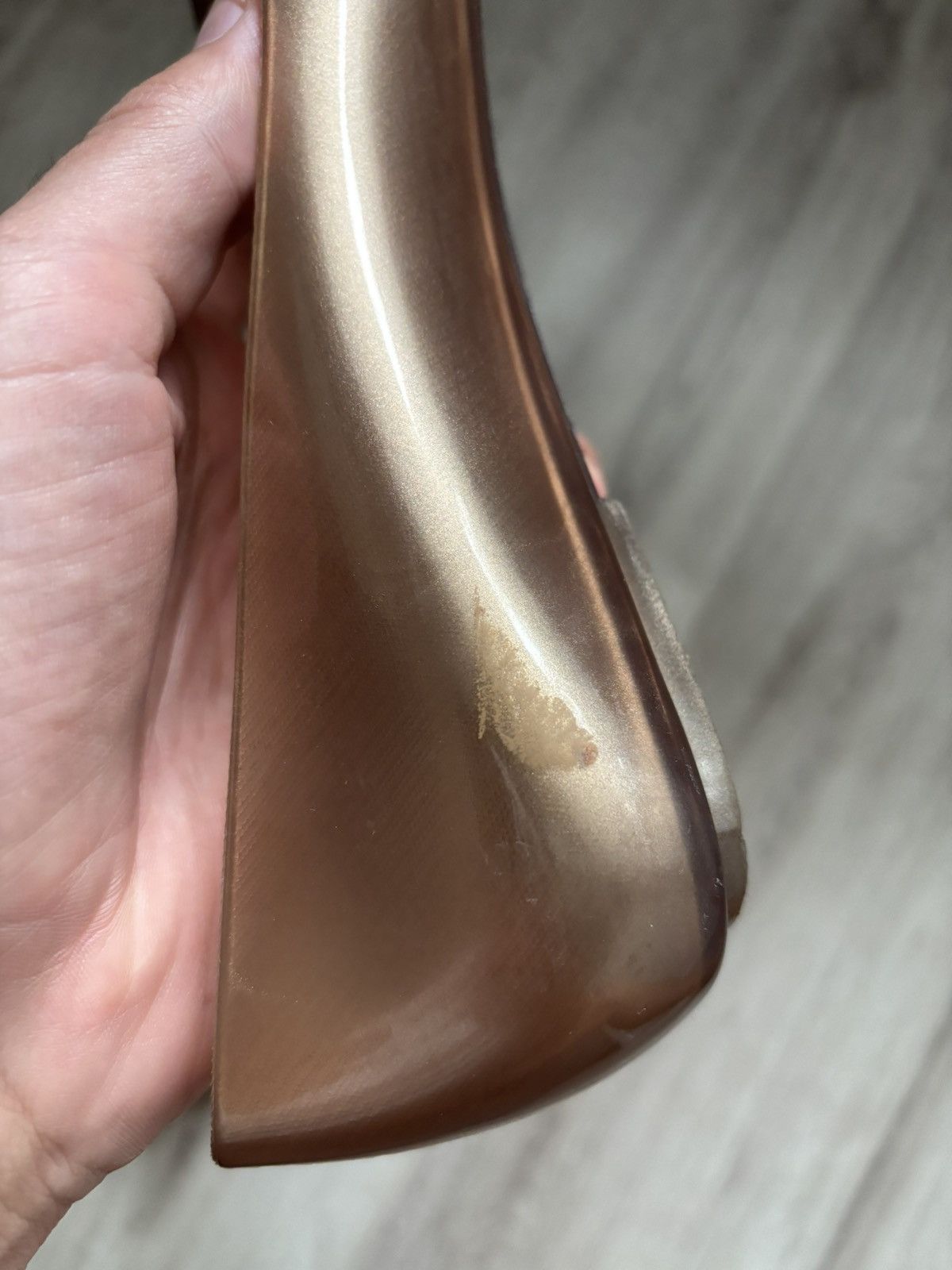 Vivienne Westwood Melissa x Vivienne Westwood Rose Gold Flats Heels US 7 EU 38 Size US 7 / IT 37 - 14 Thumbnail