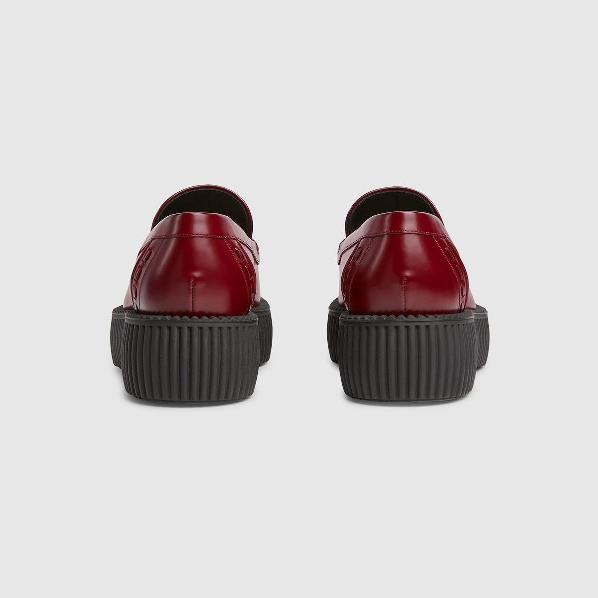 Gucci o1s1wg111025 Horsebit Creeper Loafer Shoes in Broduex Size US 7.5 / EU 40-41 - 4 Thumbnail