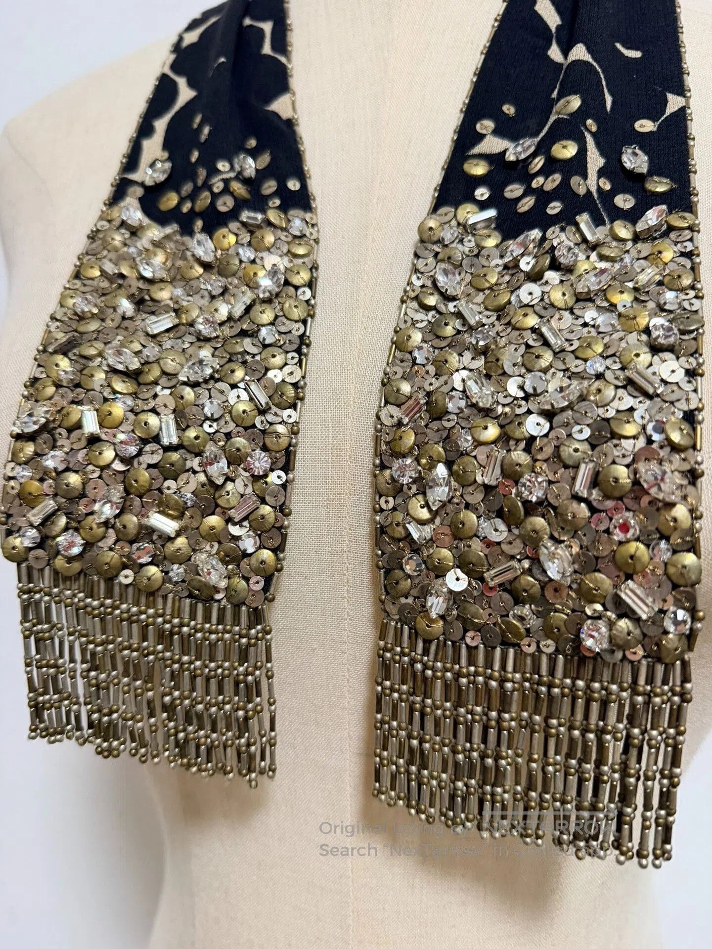 Dries Van Noten Dries Van Noten Beaded Tie Accessory. Size ONE SIZE - 2 Thumbnail