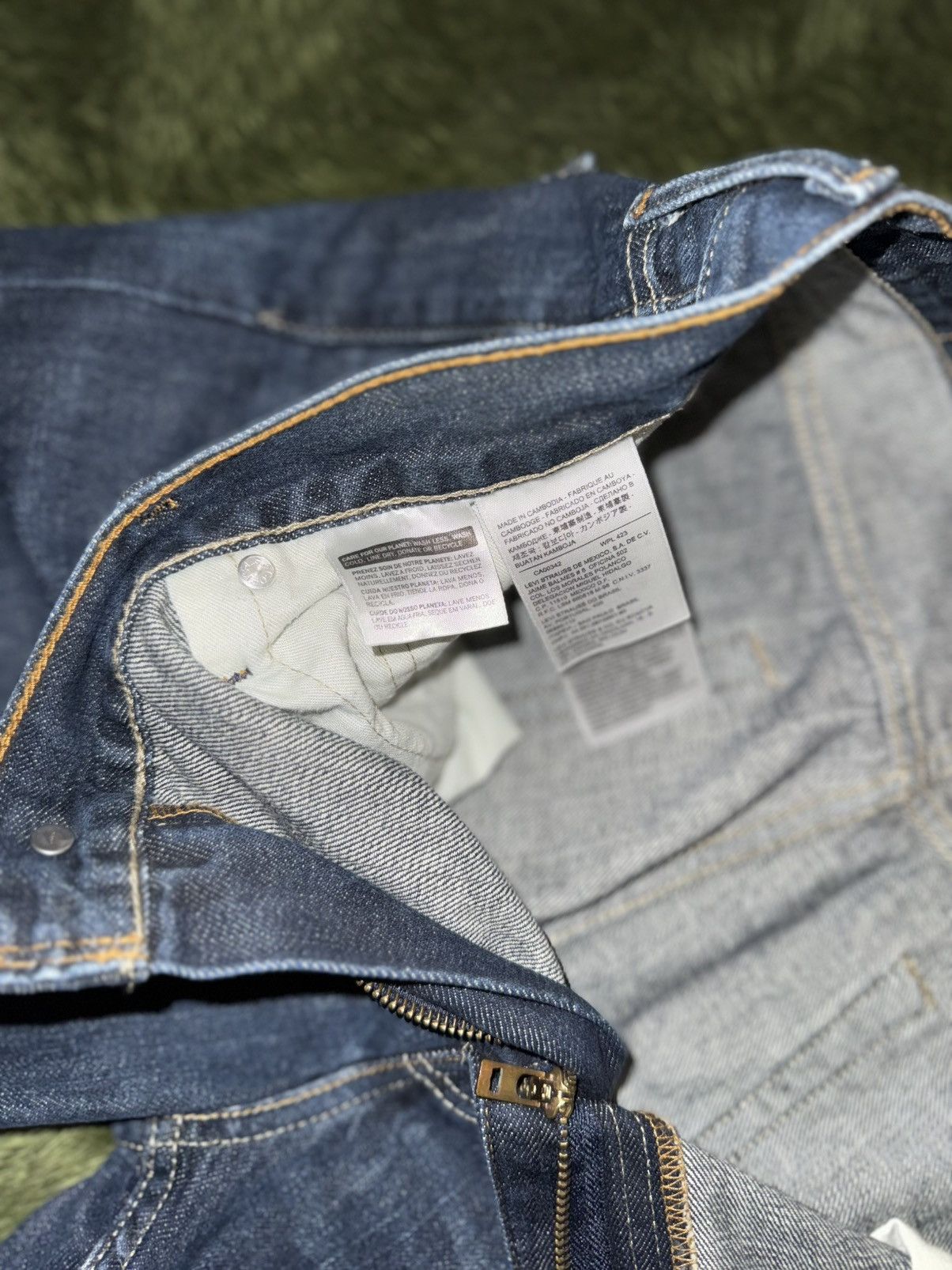 Levi's [W36/L34] Levi’s 527 Blank Tab Bootcut Denim Pants Indigo Size US 36 / EU 52 - 4 Thumbnail