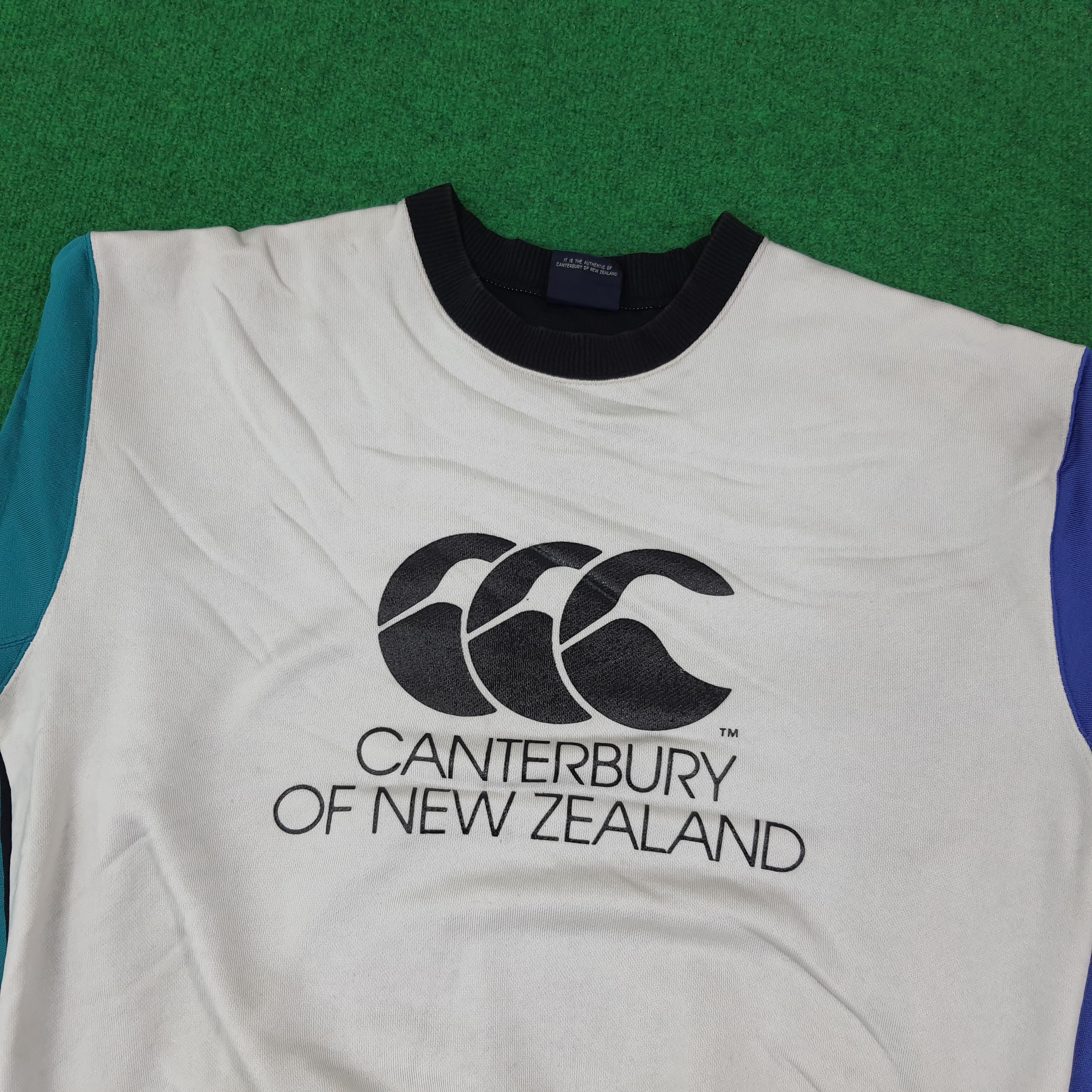 Canterbury of New Zealand Vinatge Canterbury Color Block Sweatshirt C242N18 Size US L / EU 52-54 / 3 - 2 Thumbnail