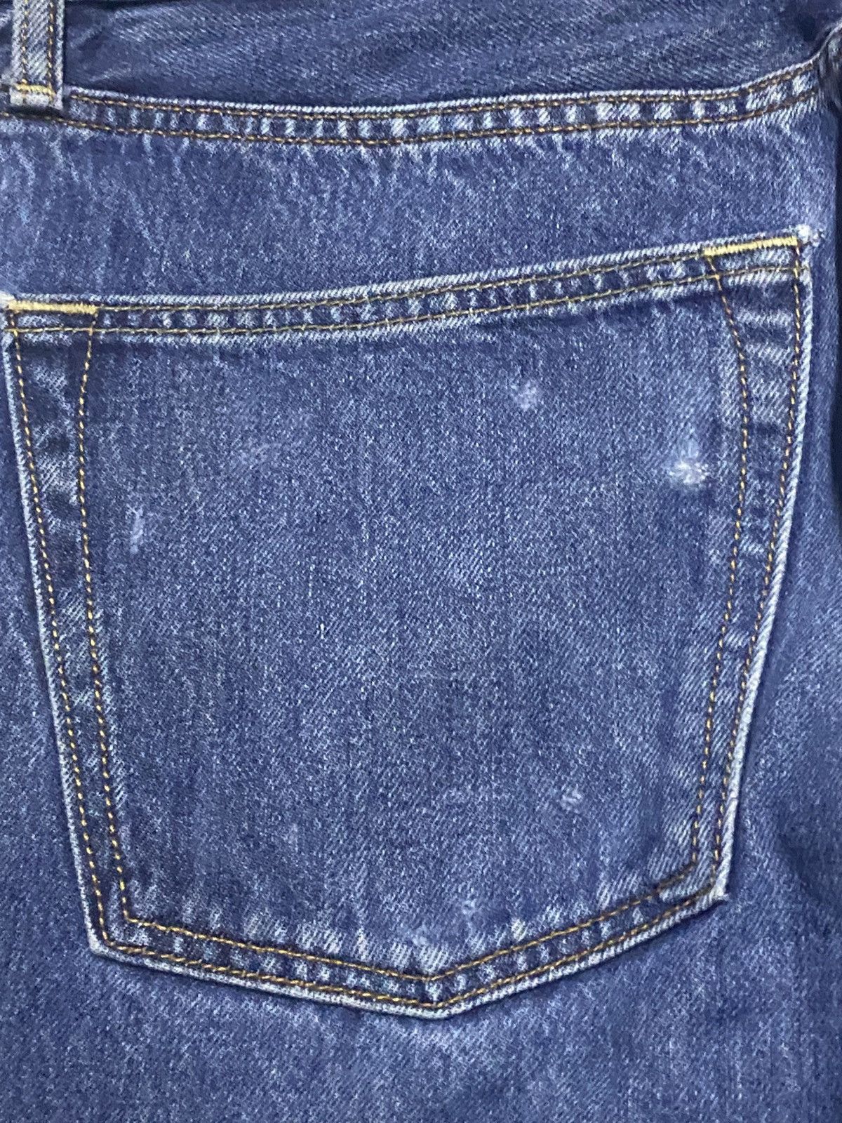 Uniqlo Vintage Japanese Brand Uniqlo Blue Wash Distressed Jeans Size US 35 - 10 Thumbnail