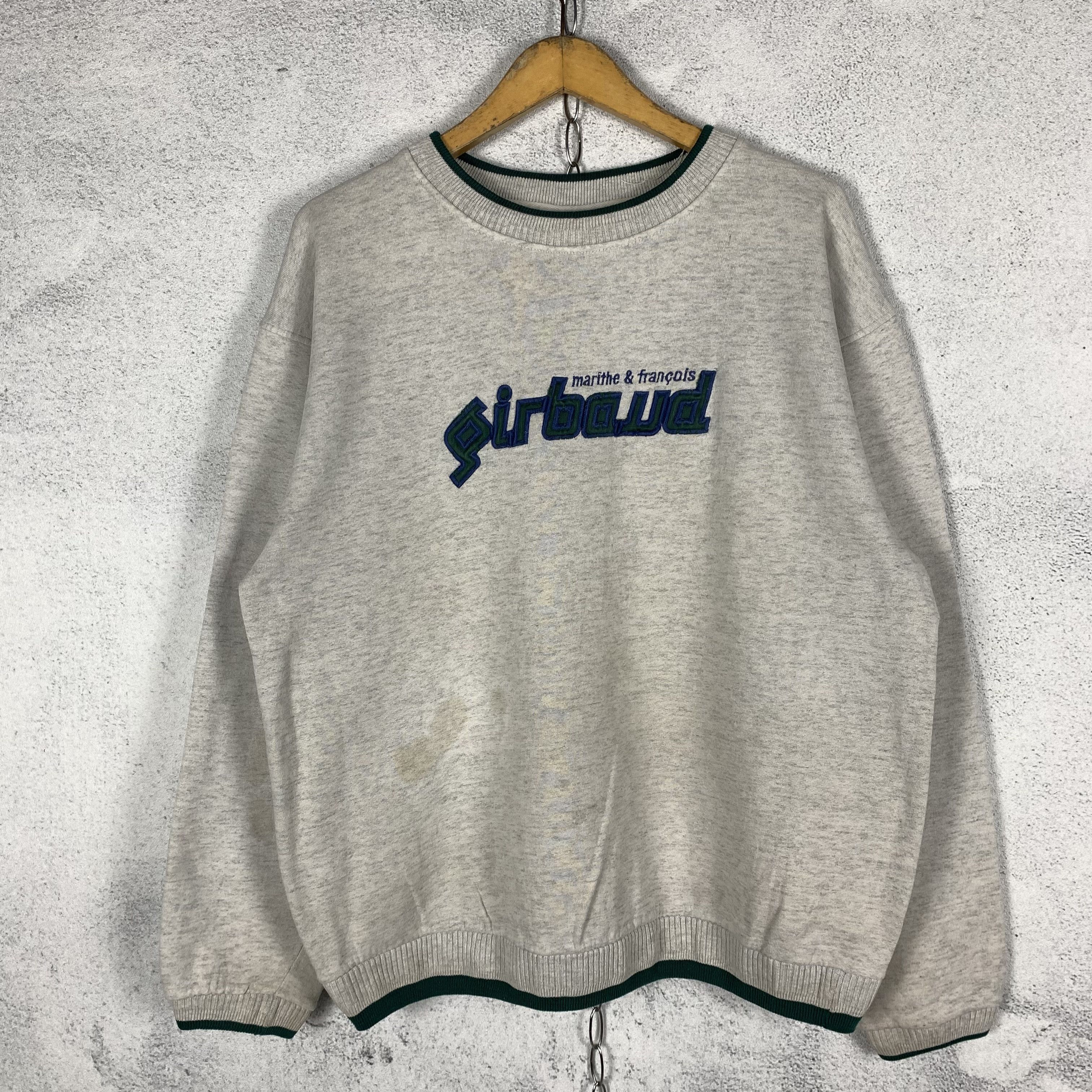 Marithe + Francois Girbaud Vintage Girbaud MFG Sweatshirt Crewneck Size US L / EU 52-54 / 3 - 1 Thumbnail