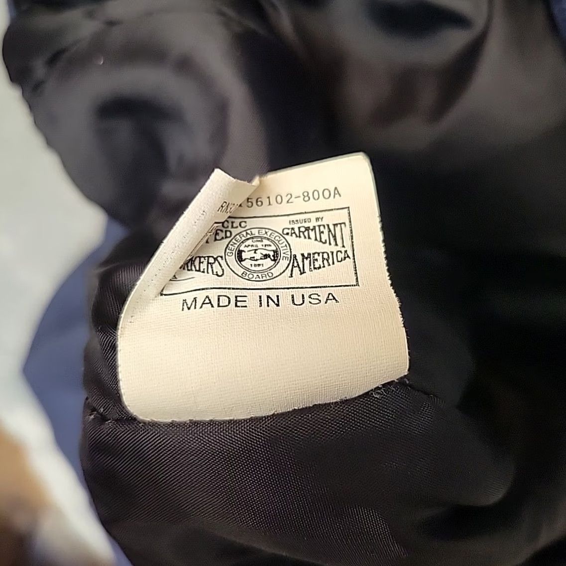 Vintage VINTAGE Rocky Mountain Elk Foundation Jacket XL RMEF Bomber Made in USA Union Made Men Blue Windbreaker XL Jacket, Bar? Size US XL / EU 56 / 4 - 6 Thumbnail