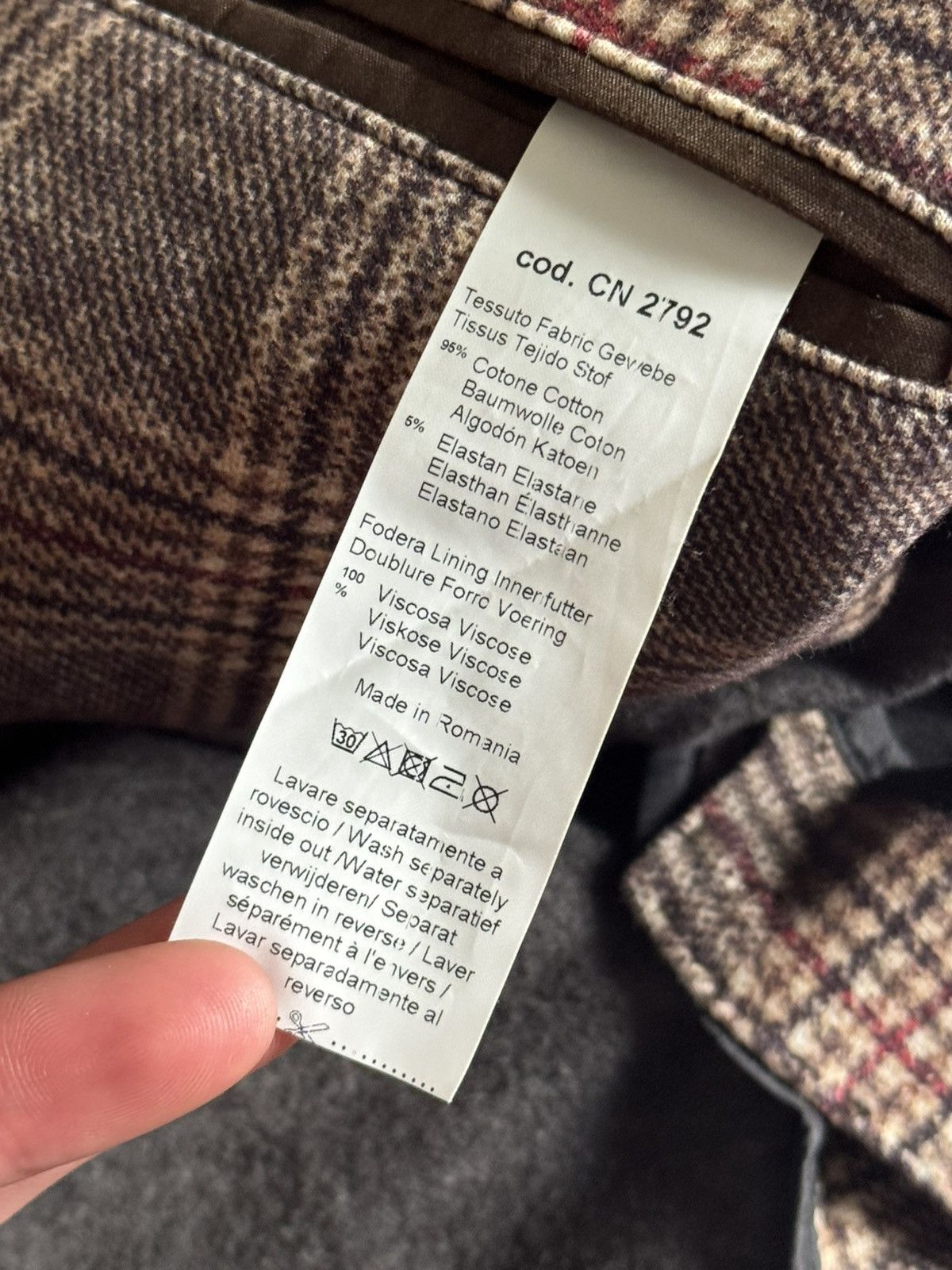 Circolo 1901 Circolo 1901 54size Checkered button up blazer jacket casual Size 54R - 12 Thumbnail