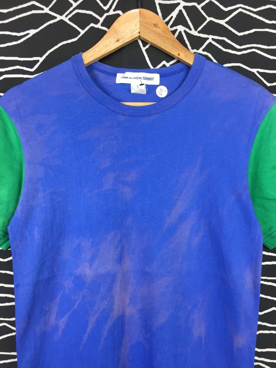 Comme des Garcons Comme Des Garcons Shirt Color Block Casual Tee Size US S / EU 44-46 / 1 - 3 Thumbnail