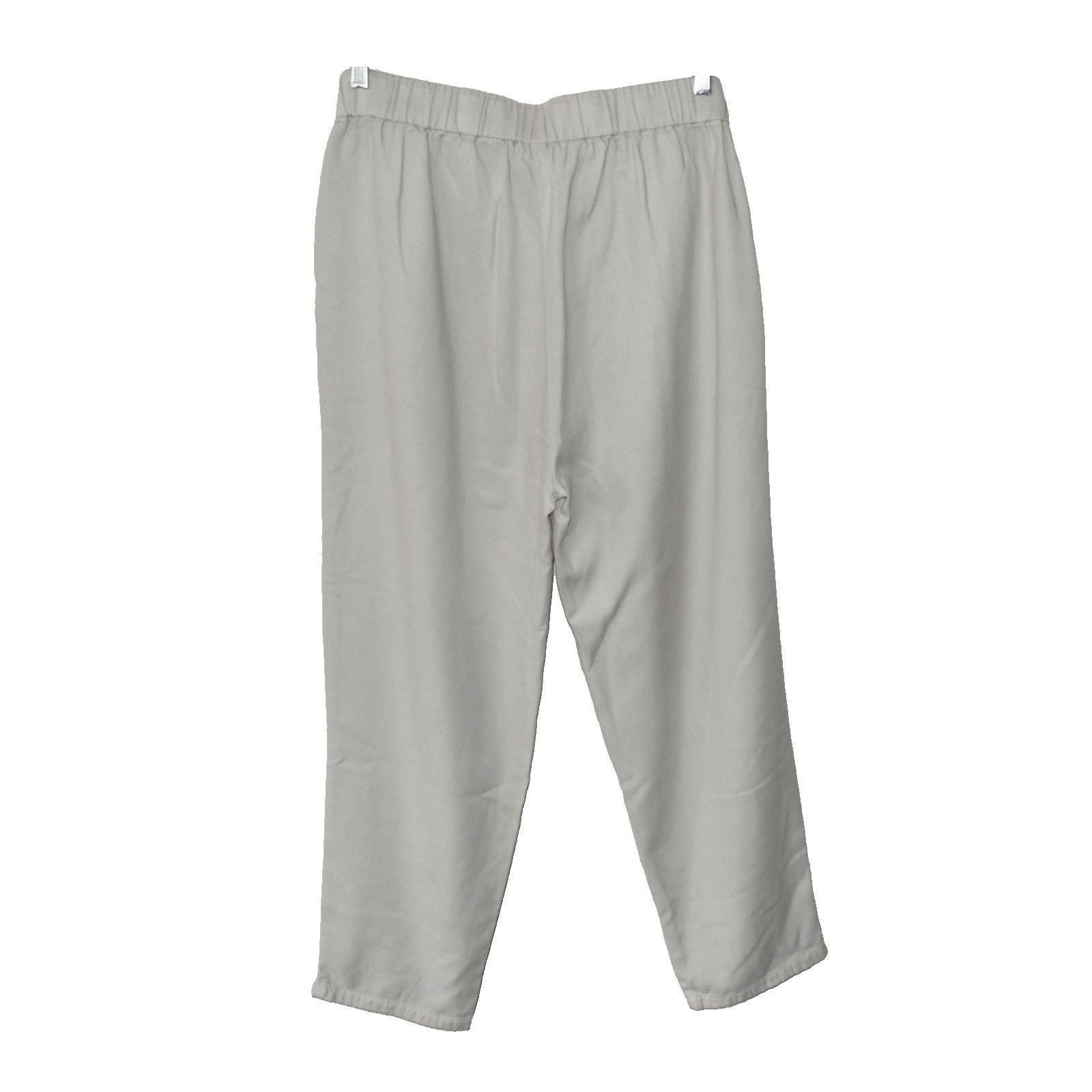 Eileen Fisher EILEEN FISHER Beige Tencel Pleated Slash Pocket Pants Sz S/P Size 27" / US 4 / IT 40 - 2 Thumbnail