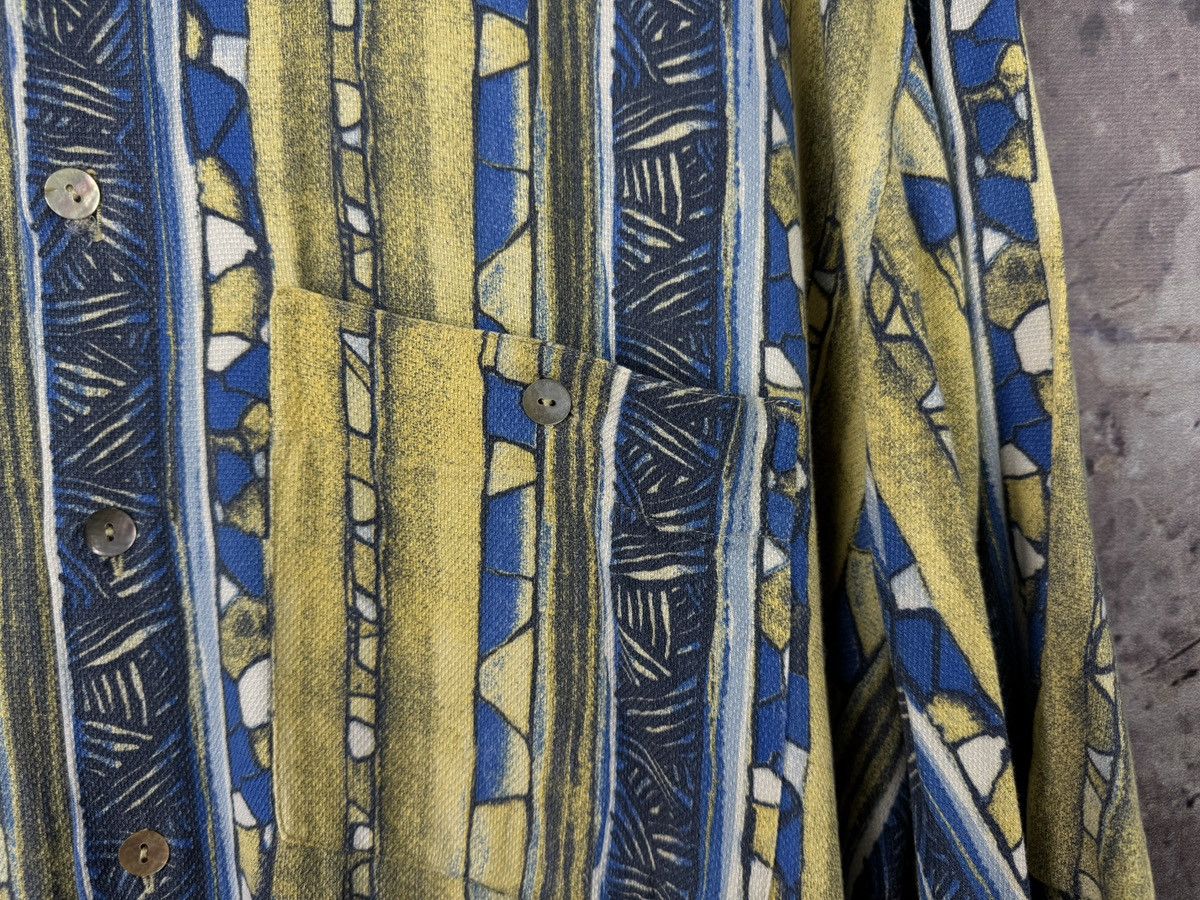 Vintage Jean Maseric Vintage Abstract Pattern Button Up Shirt Size US XXL / EU 58 / 5 - 5 Thumbnail