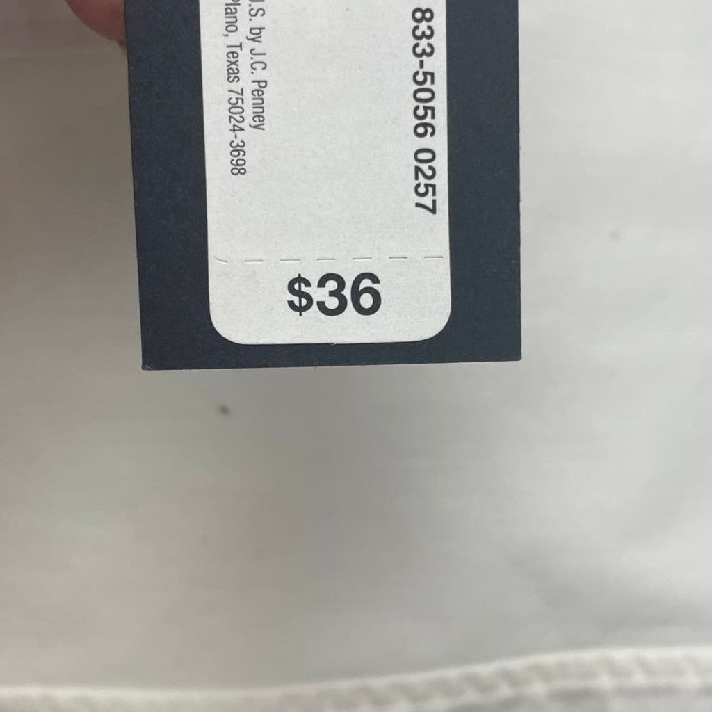 Worthington New Worthington Womens Small Cotton Blend Belted Shirt Size S / US 4 / IT 40 - 6 Thumbnail