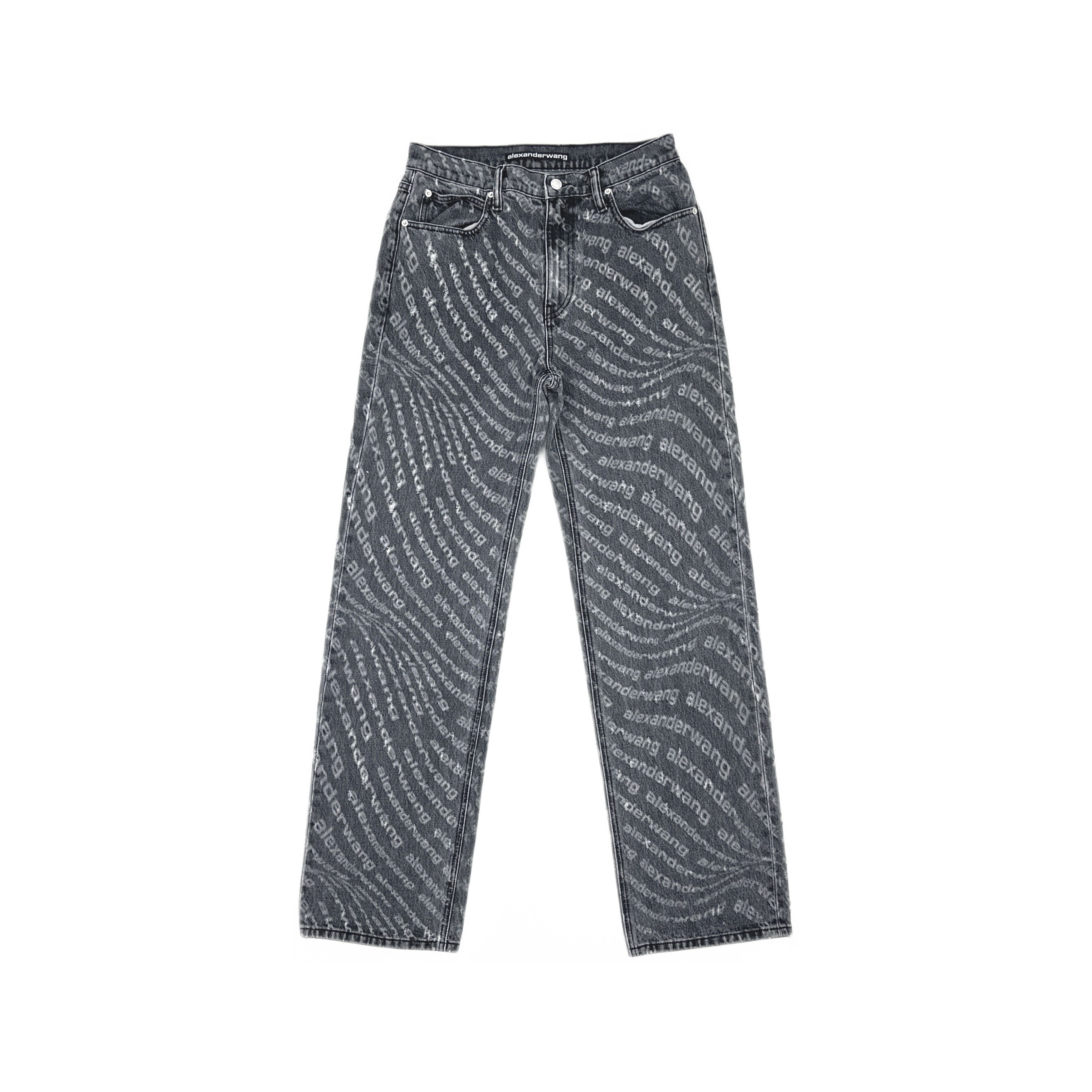 Alexander Wang Alexander Wang Logo Print Jeans Size 29 Size 29" - 1 Thumbnail