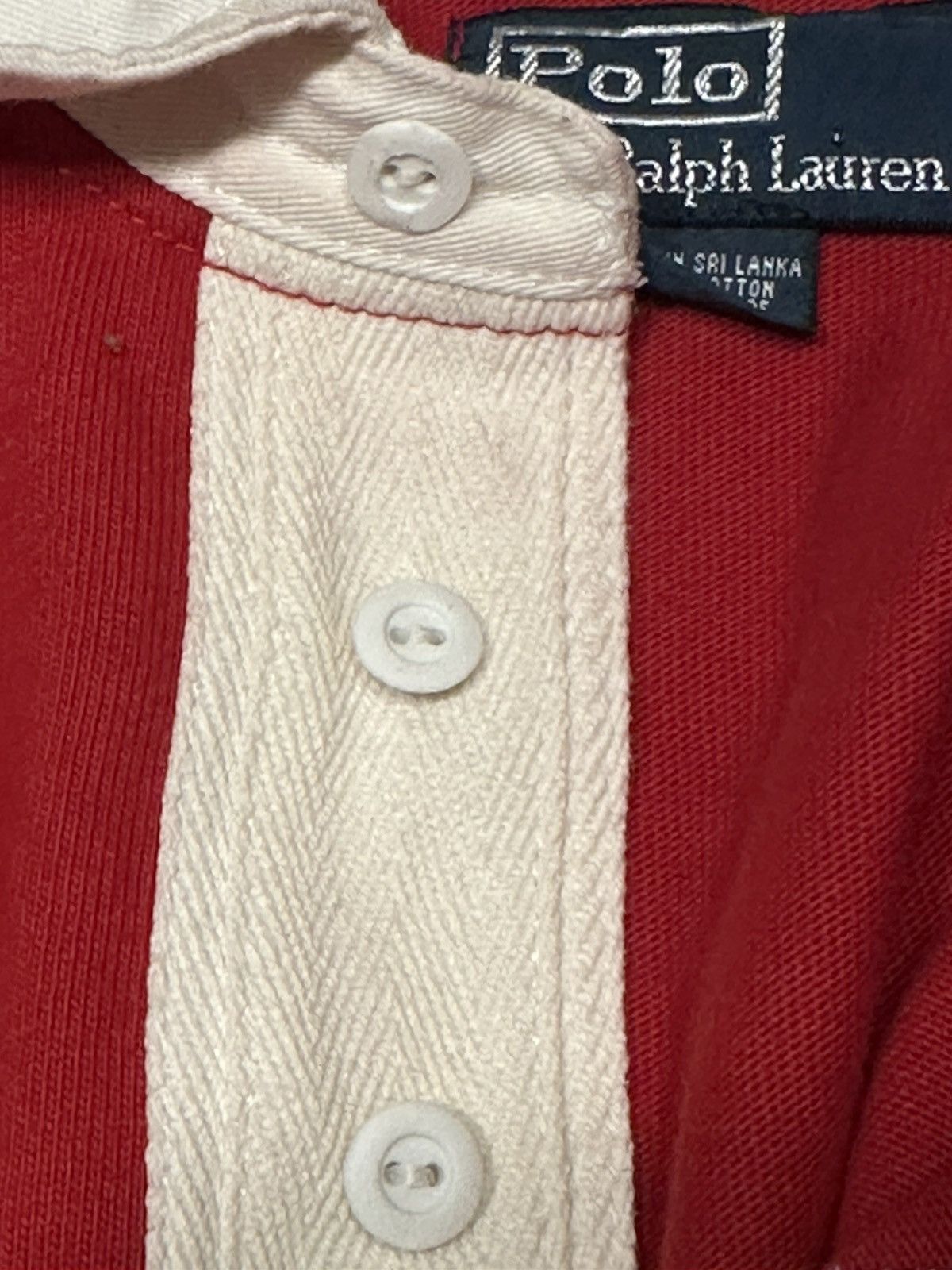 Polo Ralph Lauren × Rugby Ralph Lauren × Vintage Vintage Polo Ralph Lauren Rugby Long Sleeve Size US XL / EU 56 / 4 - 3 Thumbnail