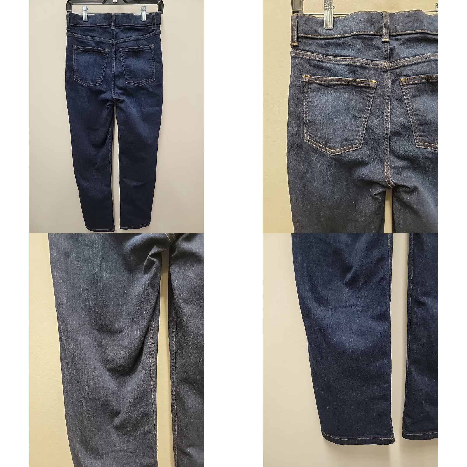Spanx VINTAGE N/A Spanx Jeans Women's Slim 6 Denim Blue Ankle 28x28 5-Pocket Waist 28" Regular Bag no Size 28" / US 6 / IT 42 - 8 Thumbnail