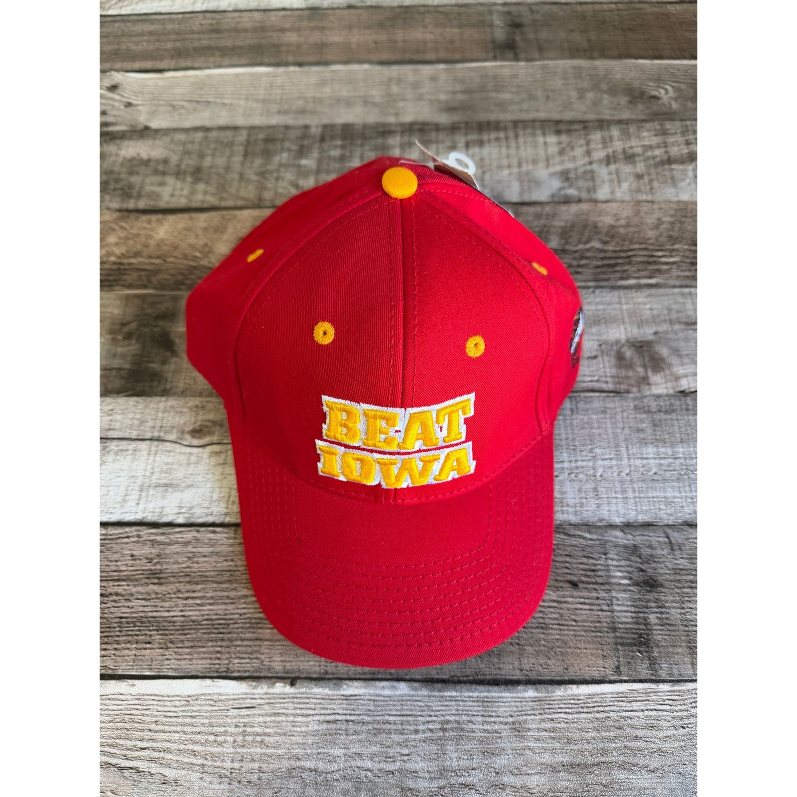 The Game NWT Iowa State Cyclones Beat Iowa Adjustable-back Hat Size ONE SIZE - 3 Thumbnail