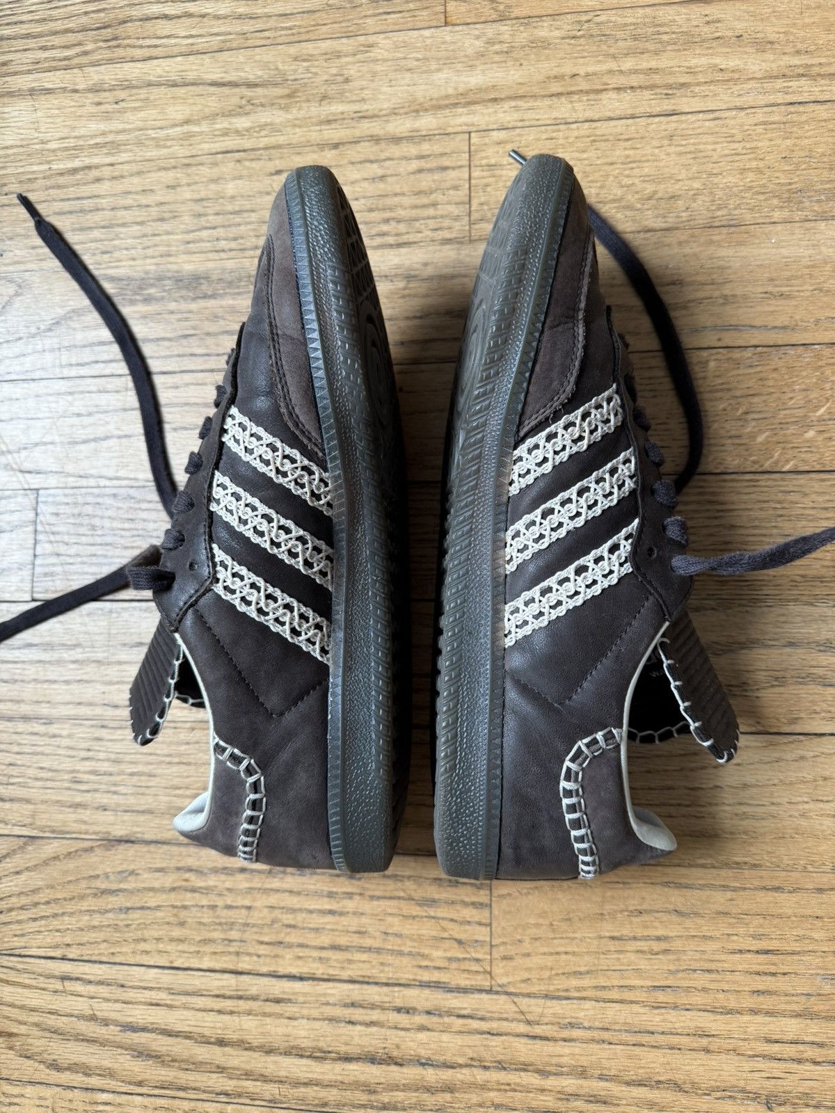 Adidas × Wales Bonner Wales Bonner x adidas Samba Core Black leather 2020 9 Size US 9 / EU 42 - 5 Thumbnail