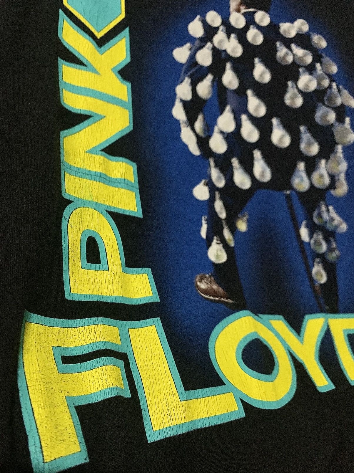 Band Tees Pink Floyd 1989 "Delicate Sound of Thunder" Europe Tour Tee Size US L / EU 52-54 / 3 - 4 Thumbnail