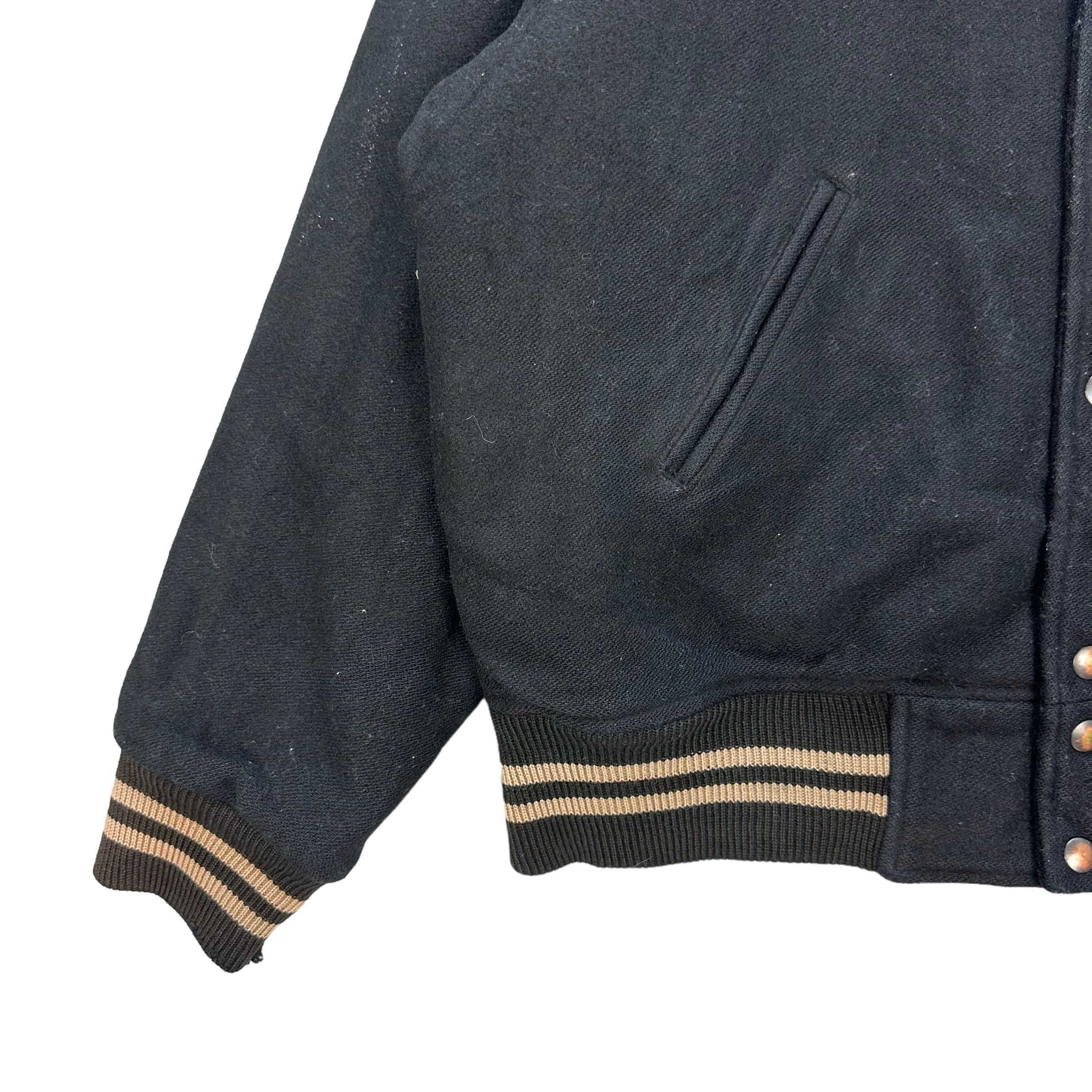 Basco TRASHED🔥 BASCO AMERICAN WOOL VARSITY JACKET #8277-221 Size US M / EU 48-50 / 2 - 4 Thumbnail