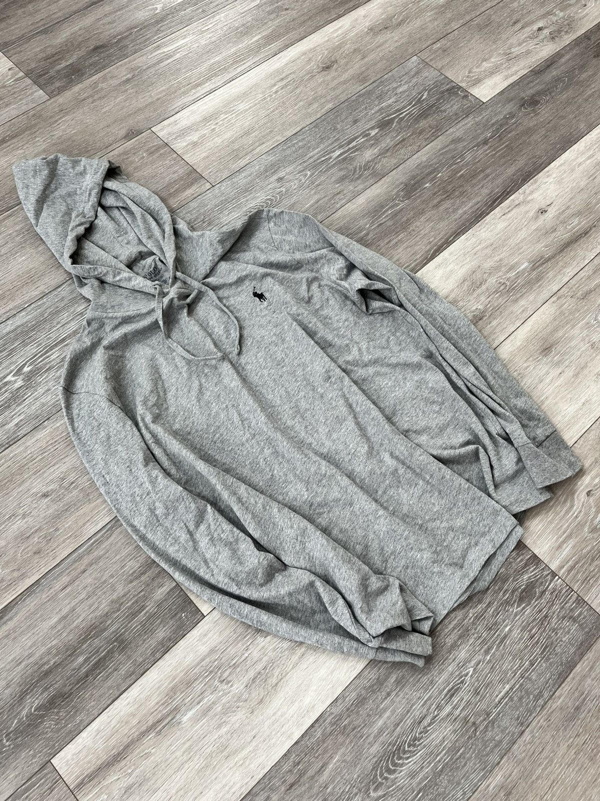 Polo Ralph Lauren Polo Ralph Lauren Hooded Long Sleeve T-Shirt Size US L / EU 52-54 / 3 - 3 Thumbnail