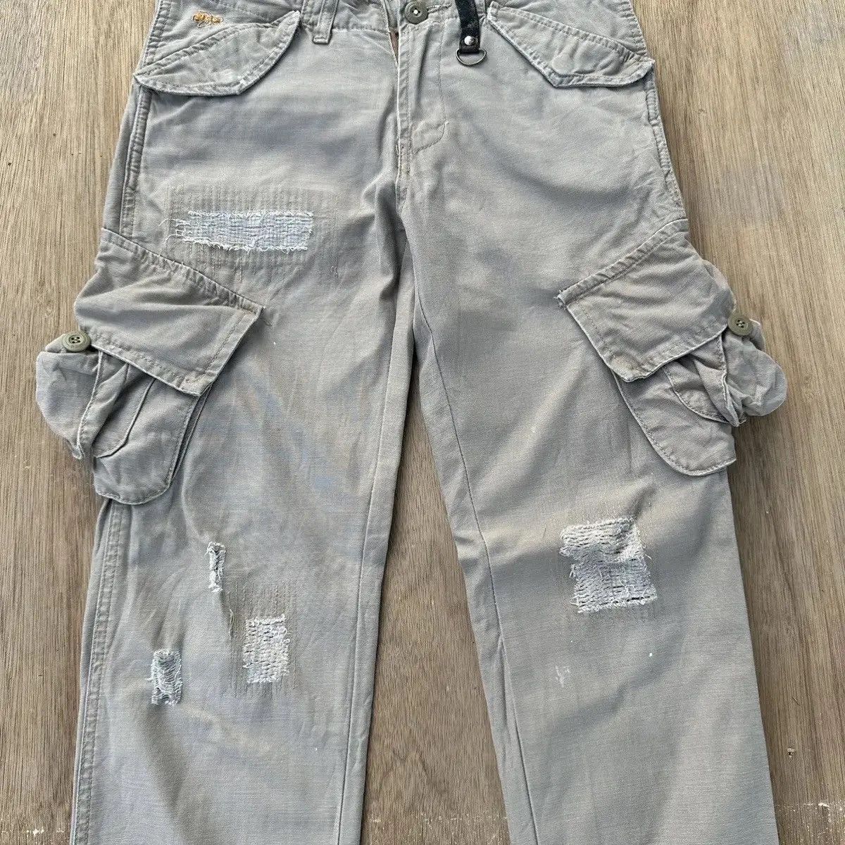 Voodoo Tactical 3D POCKET VINTAGE HCO TROUSERS TACTICAL VERYRARE CARGO PANTS Size US 28 / EU 44 - 2 Thumbnail