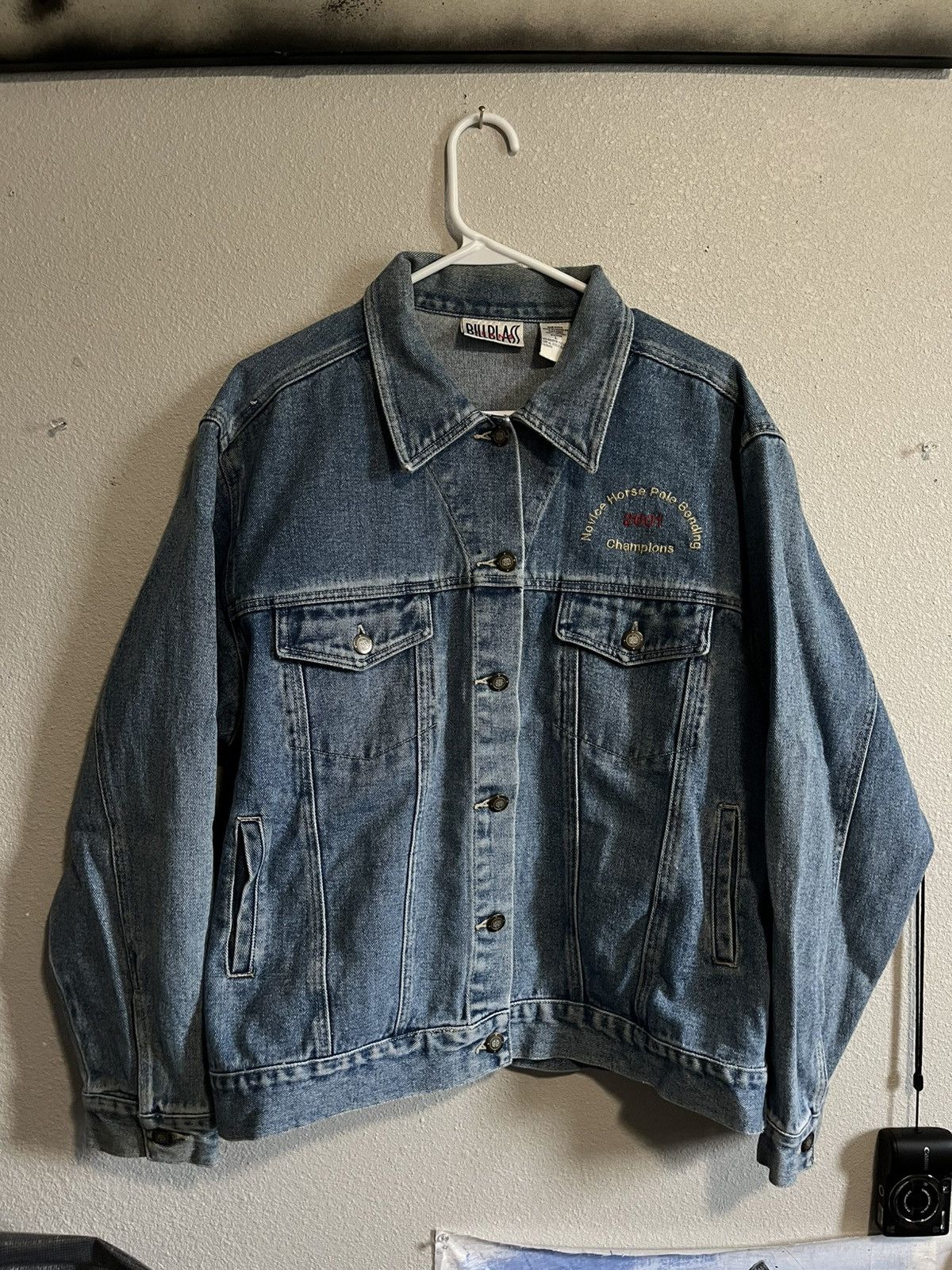 Bill Blass 2001 Florida Barrel Racers Denim Jacket Bill Blass M Size US M / EU 48-50 / 2 - 1 Thumbnail