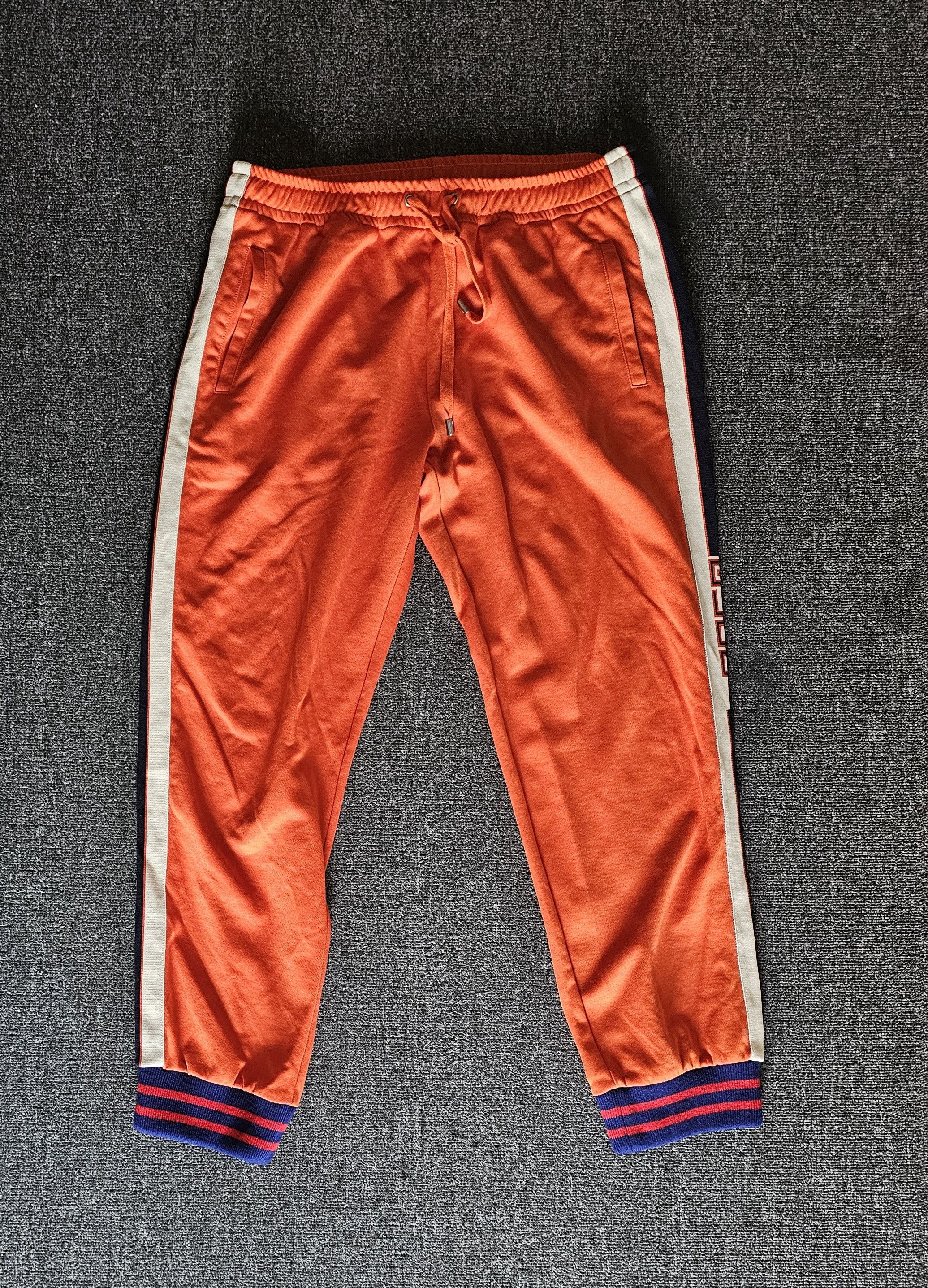 Gucci Gucci men's orange Casual Pants size L Size US 33 - 1 Thumbnail