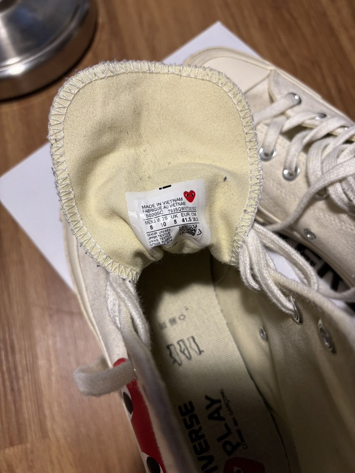 Comme des Garcons CDG Converse Size US 8 / EU 41 - 10 Thumbnail