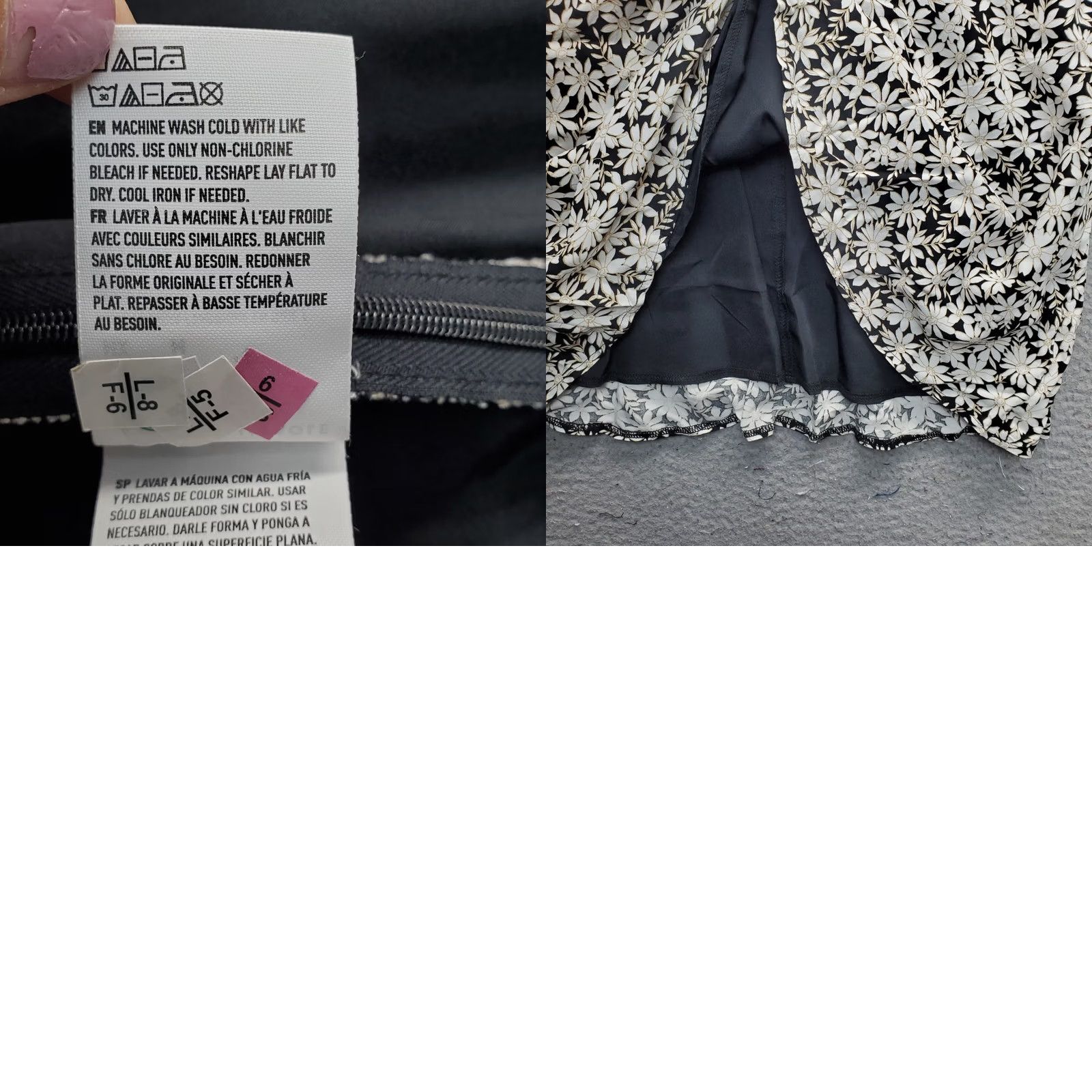 American Eagle Outfitters American Eagle Outfitters A-Line Skirt Womens Size M Multicolor Floral Daisy Side Zip - NWT Shirts? Size 32" / US 10 / IT 46 - 8 Thumbnail
