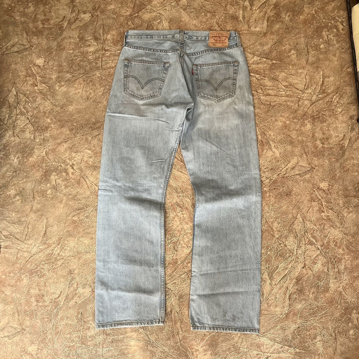 Levi's 🔥Vintage 34x32 Levis Denim 501 Made In Usa Jeans pants Size US 34 / EU 50 - 5 Thumbnail