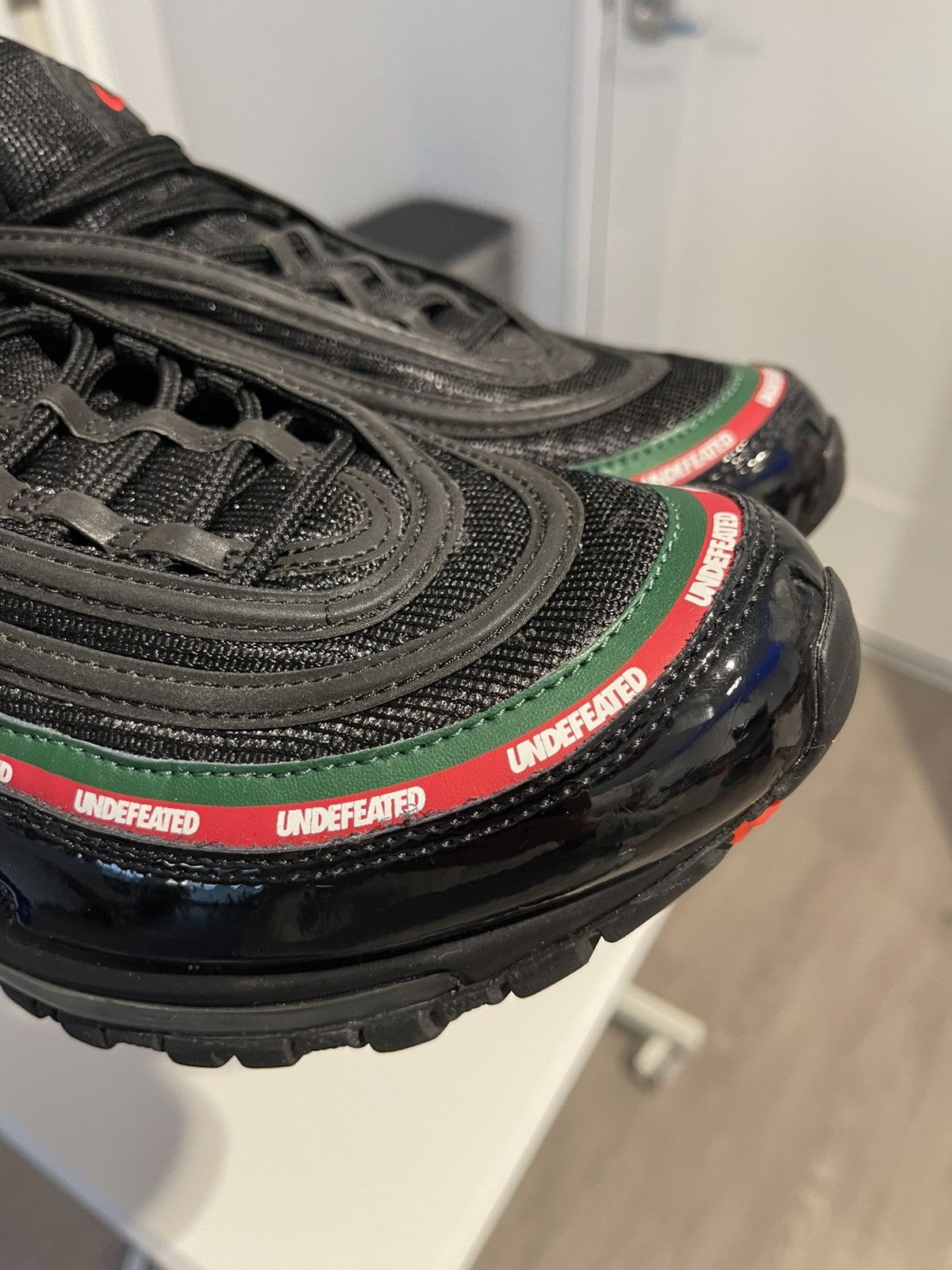 Nike × Undefeated Nike Air Max 97 Undefeated Black Size US 11 / EU 44 - 5 Thumbnail