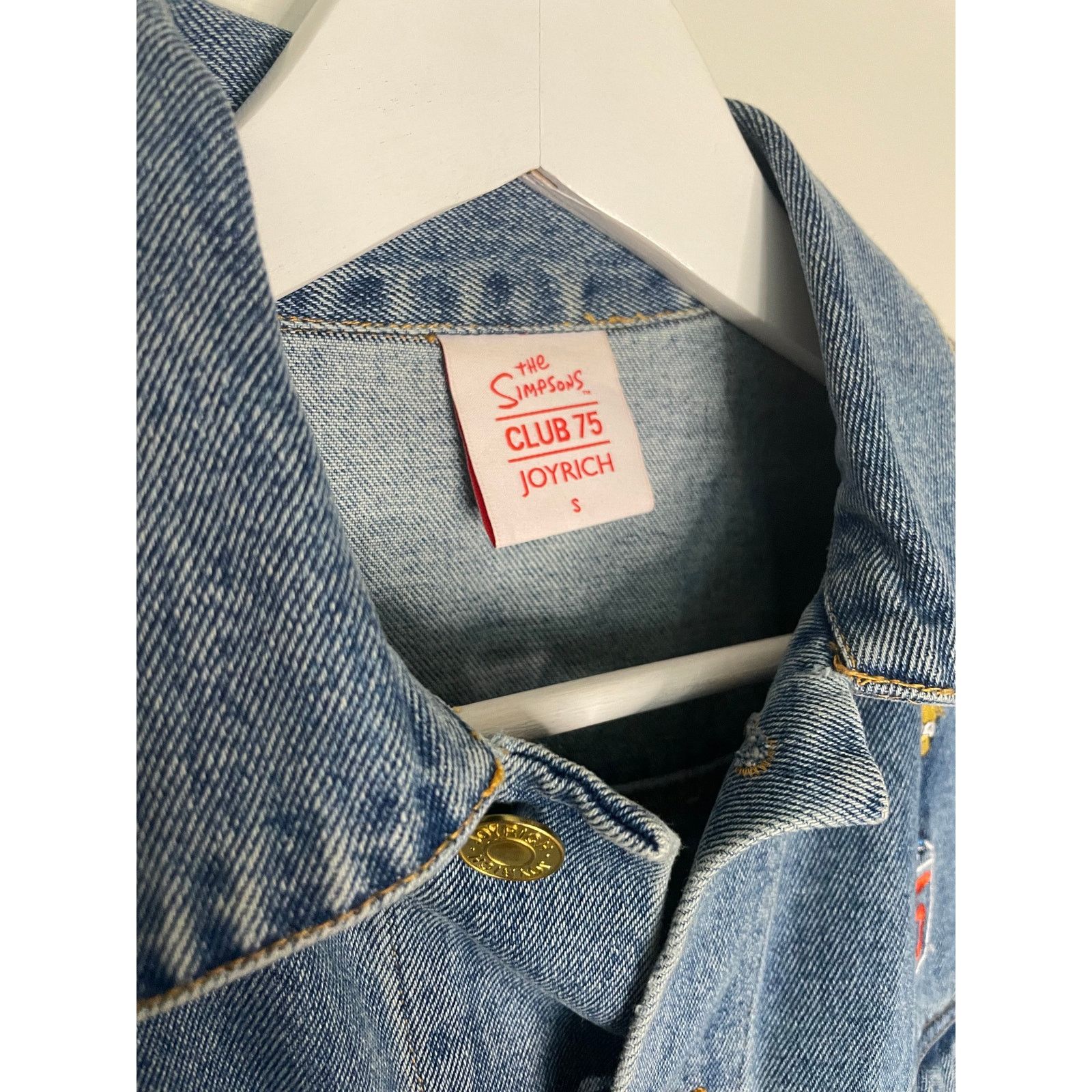 Joyrich Joyrich - Club 75 - Simpsons Jean Jacket SM Size US S / EU 44-46 / 1 - 10 Thumbnail