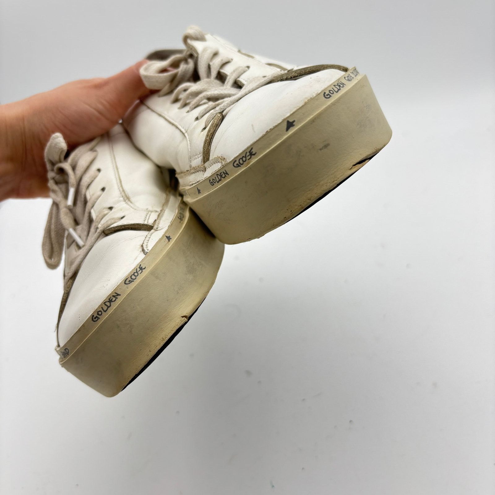 Golden Goose Golden Goose GGDB Hi Star Chunky Sneakers Women's 41 US 11 Size US 11 / IT 41 - 12 Thumbnail