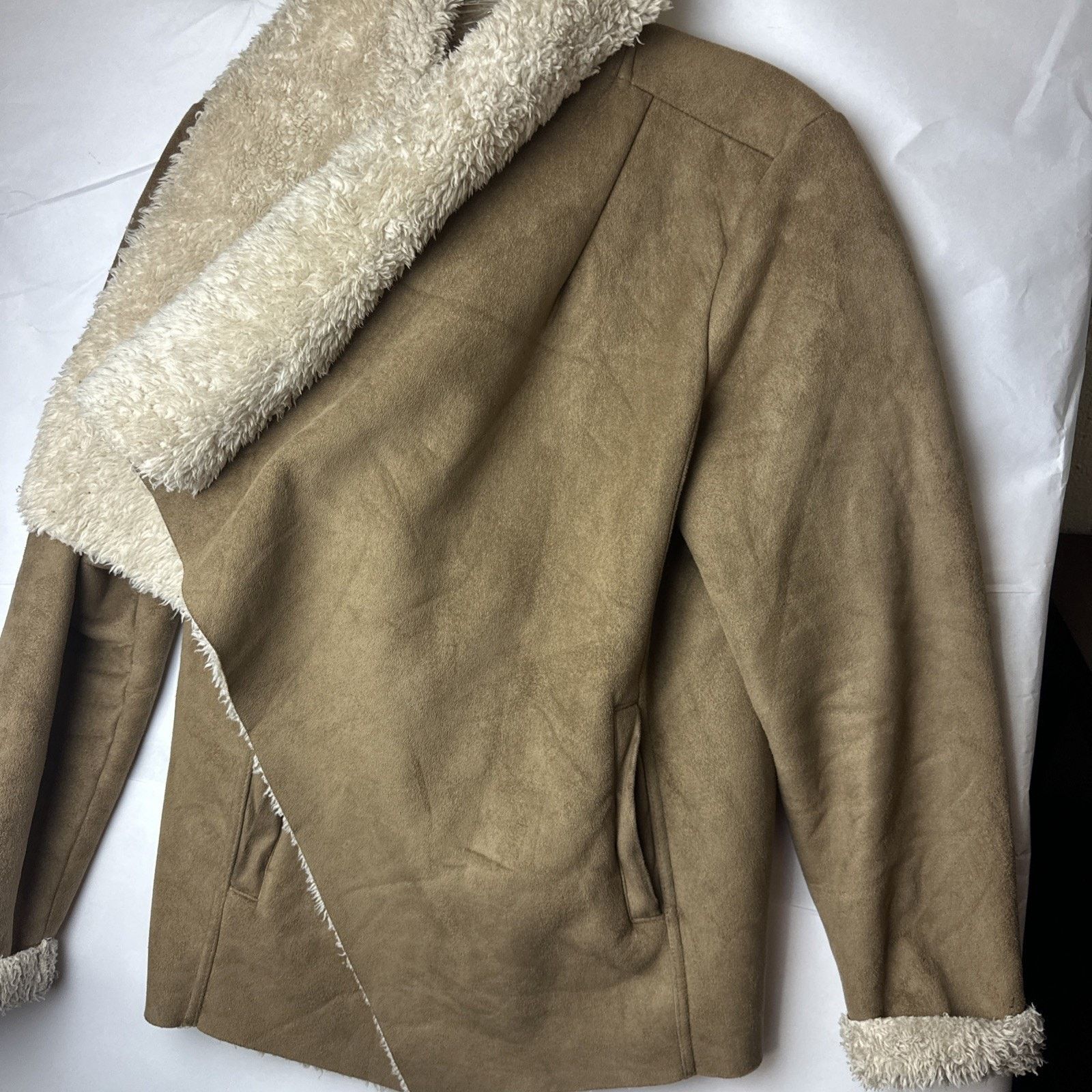 Lauren Ralph Lauren lauren ralph lauren Open Faux Suede Jacket Lining Soft L Size L / US 10 / IT 46 - 6 Thumbnail