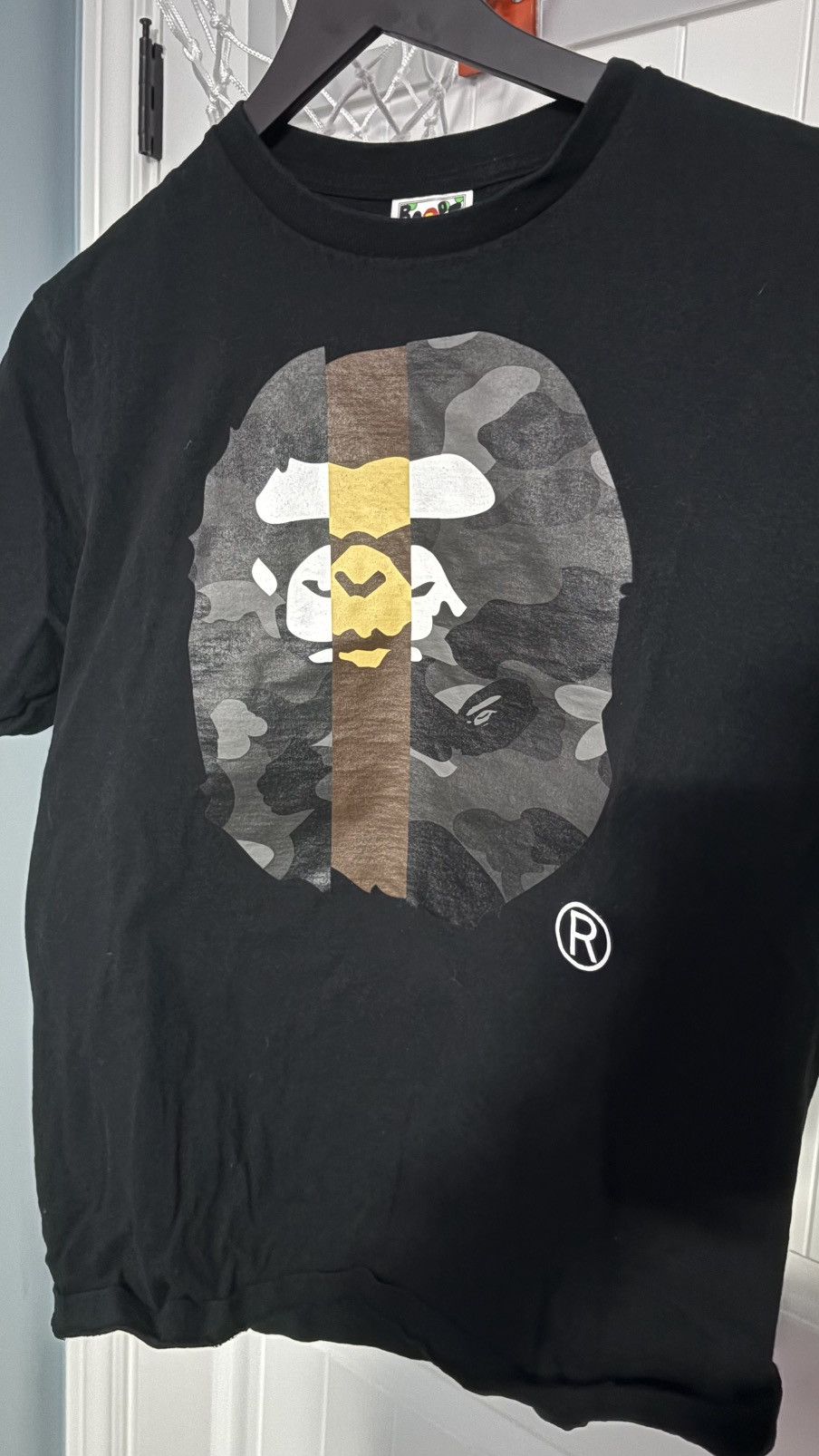 Bape Color Camo Transform Big Ape Head Tee Size US M / EU 48-50 / 2 - 1 Thumbnail