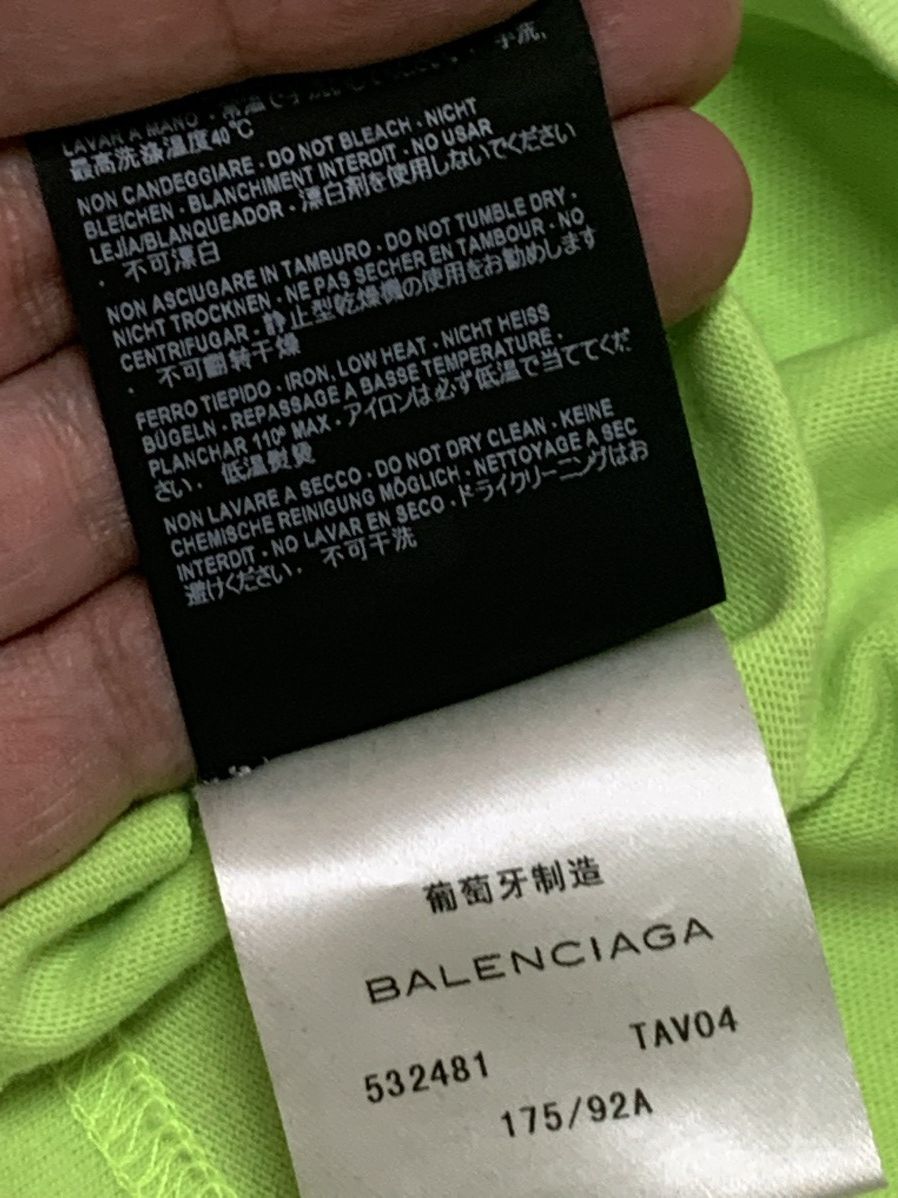 Balenciaga Balanciaga EGO tee Size US S / EU 44-46 / 1 - 6 Thumbnail