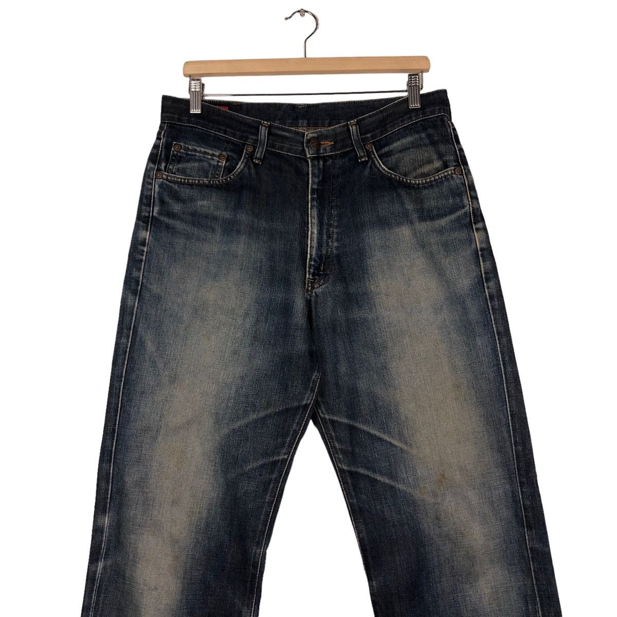 Edwin 🔥Vintage Edwin 503 Denim Jeans Flare Issey Miyake Size US 32 / EU 48 - 4 Thumbnail