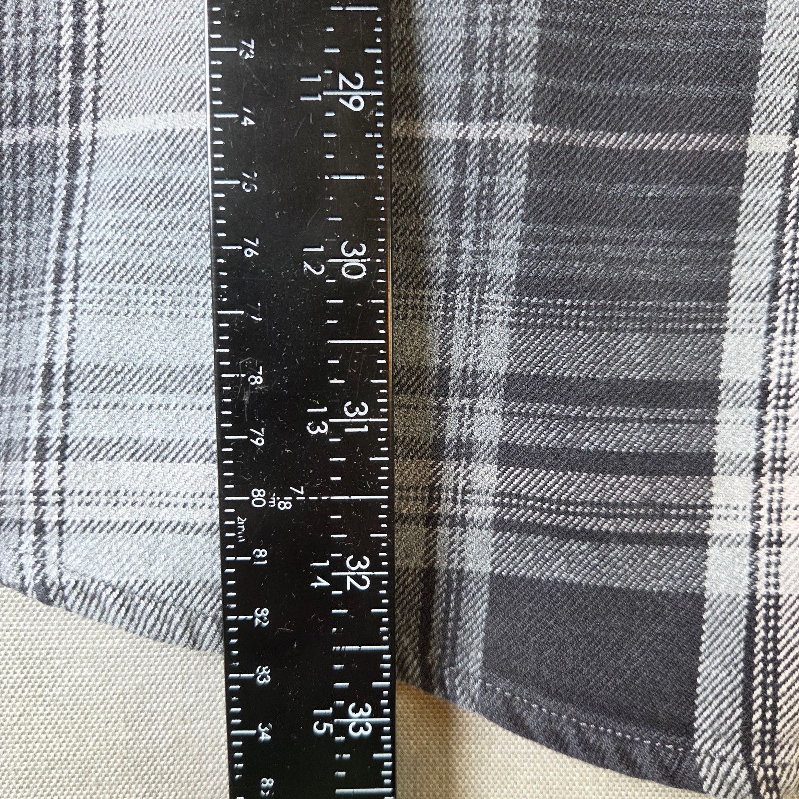 Carhartt Carhartt XL Tall Heavy Plaid Flannel Shirt Gray Size US XL / EU 56 / 4 - 9 Thumbnail