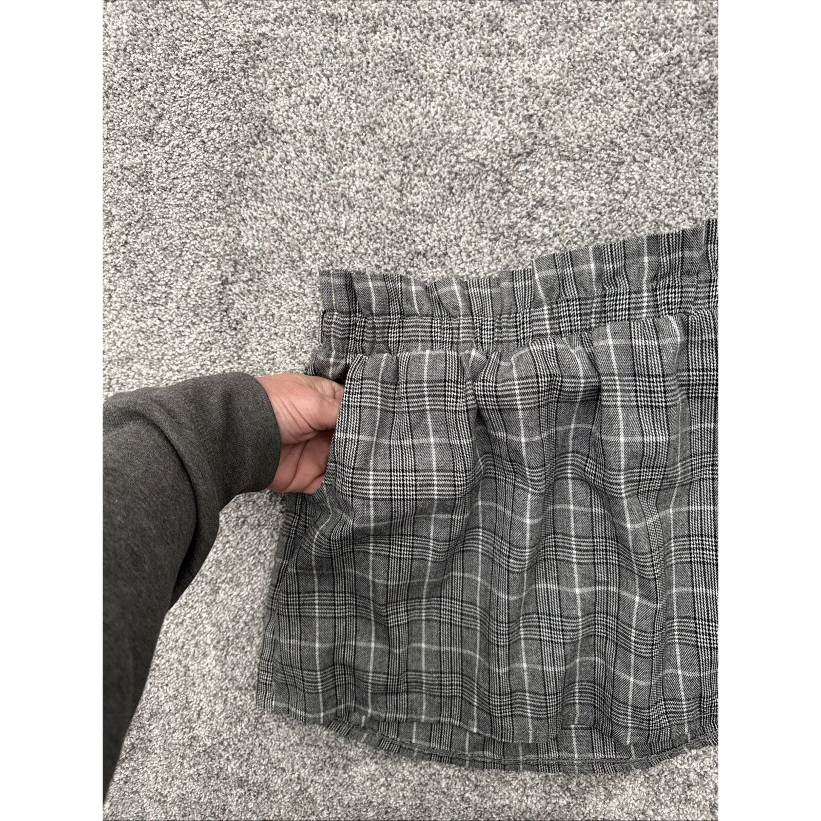 Other Y2K Kendall & Kylie Plaid Mini Skirt Small Dark Academia Size 24" / US 00 / IT 34 - 5 Thumbnail