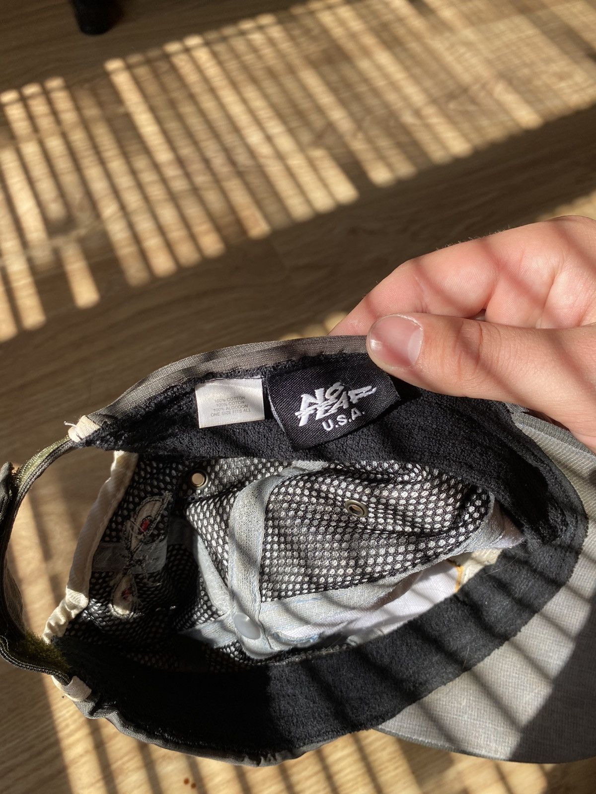 No Fear Vintage 90s No Fear Merch Cap Y2K Rare Embrioned Logo 2000s Size ONE SIZE - 5 Thumbnail