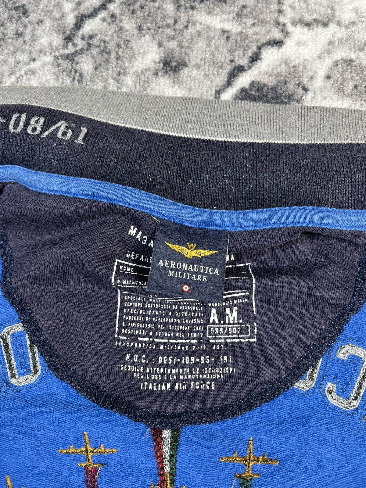 Aeronautica Militare Aeronautica Militare Italy Air Force Zip Sweatshirt XXL Size US XXL / EU 58 / 5 - 12 Thumbnail