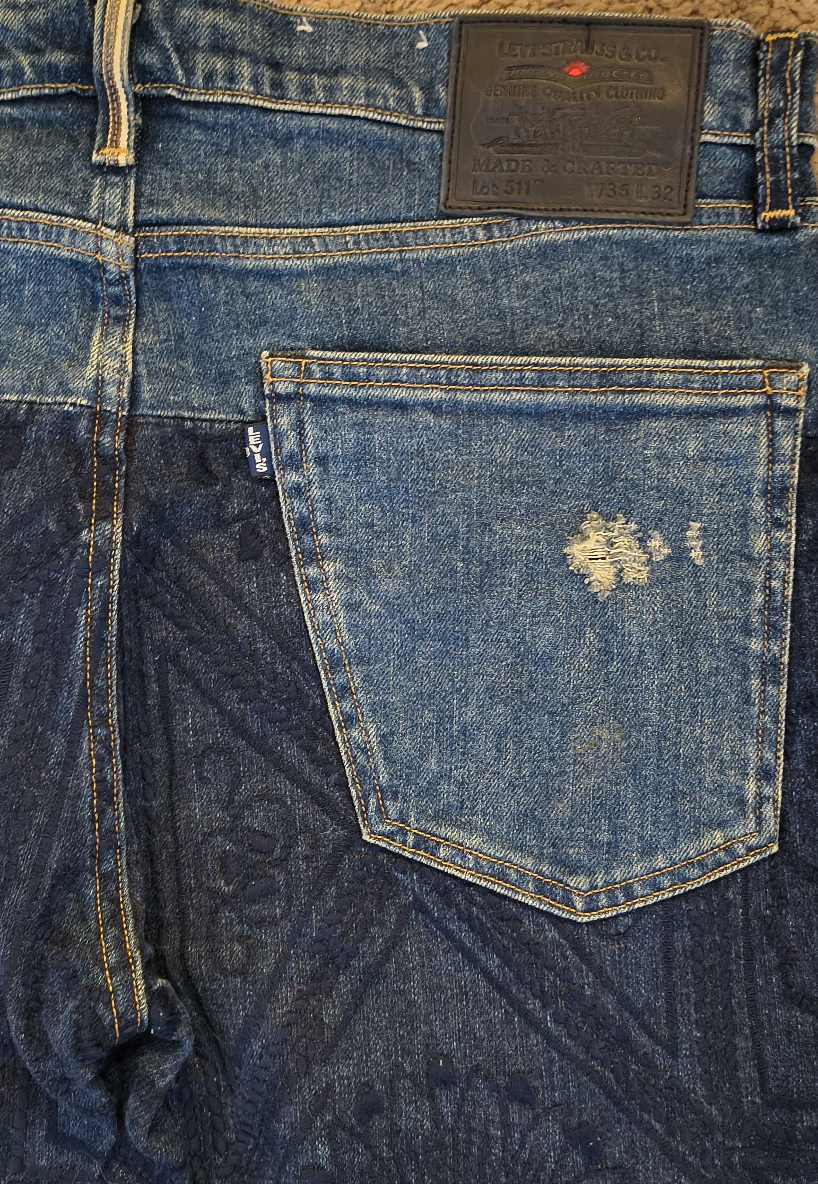 Levi's Made & Crafted Levi's 511 made and crafted in Japan selvage denim 36x32 Size US 36 / EU 52 - 11 Thumbnail