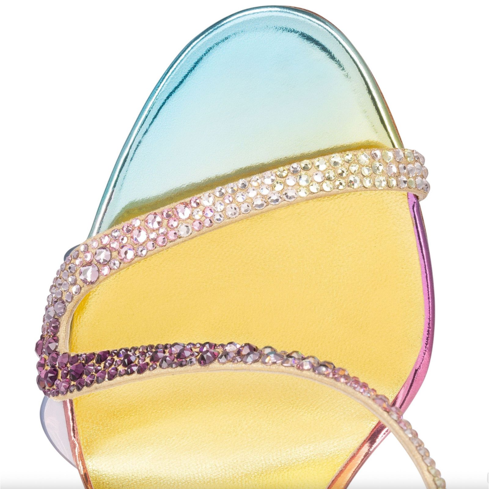 Christian Louboutin Christian Louboutin Rosalie Strass 100 Ankle Strap Sandal 40 Size US 10 / IT 40 - 9 Thumbnail