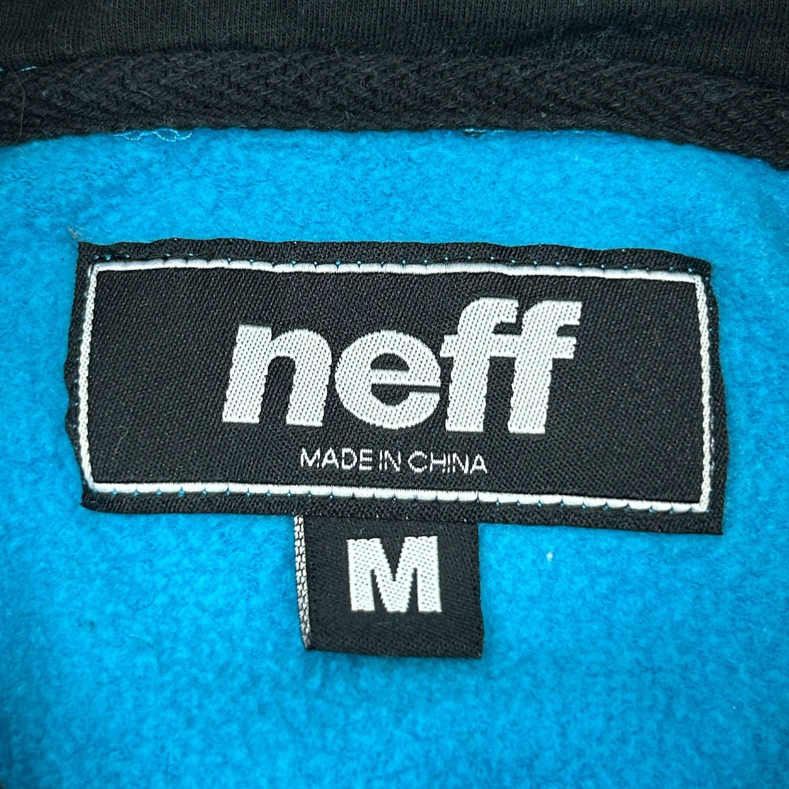 NEFF Neff Spellout Hoodie Hooded Sweatshirt Skater Skating Medium Size US M / EU 48-50 / 2 - 8 Thumbnail