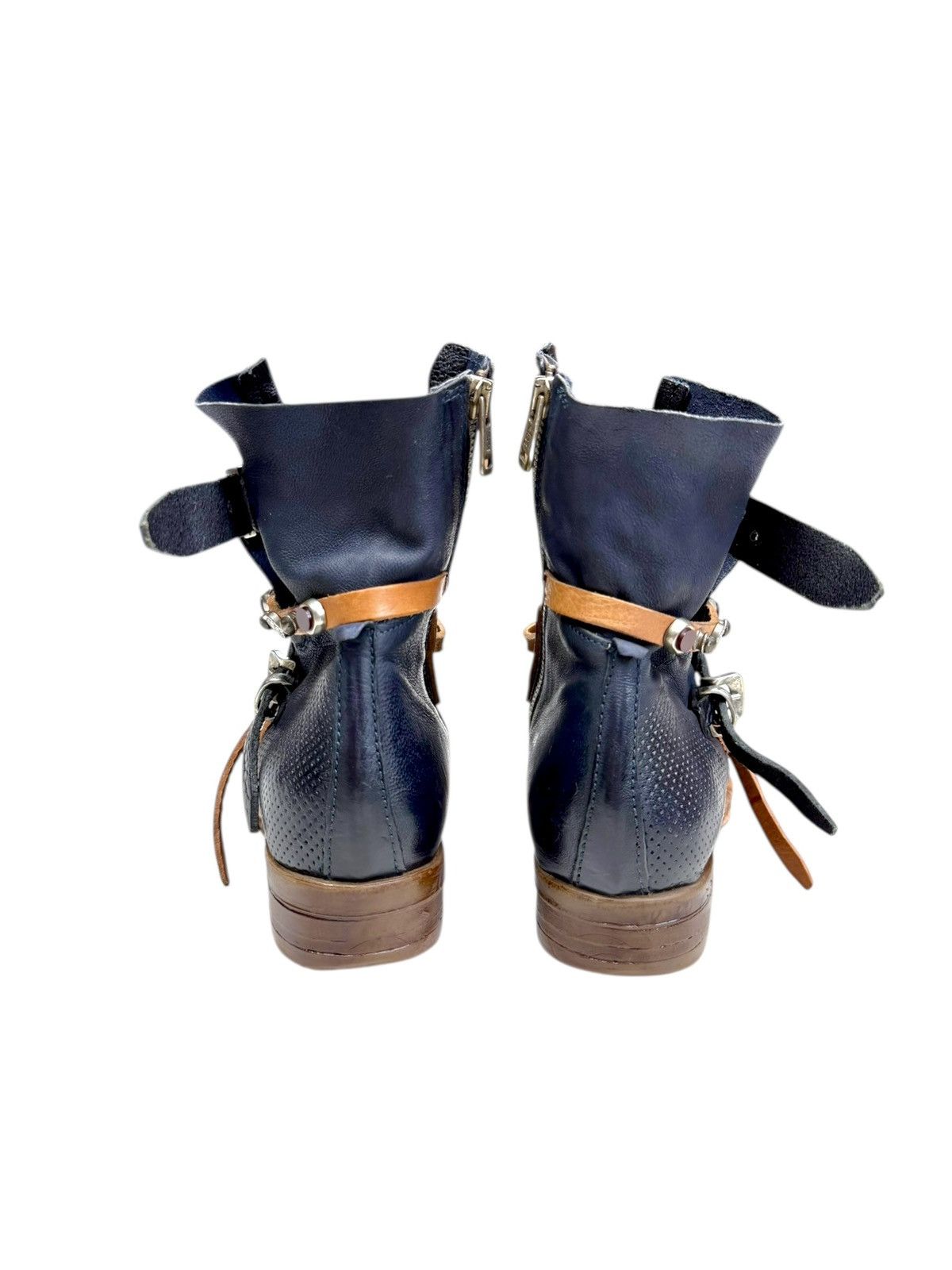 A.S.98 Vintage A.S. 98 Leather Boots Avantgarde Airstep Guidi style Size US 9 / IT 39 - 4 Thumbnail