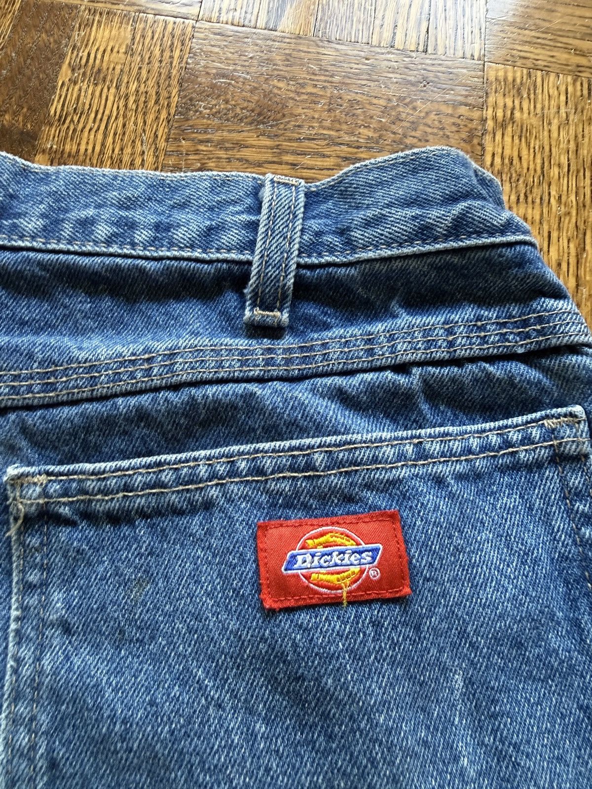 Dickies Vintage Dickies Carpenter Denim Jean Shorts Jorts Size US 36 / EU 52 - 4 Thumbnail