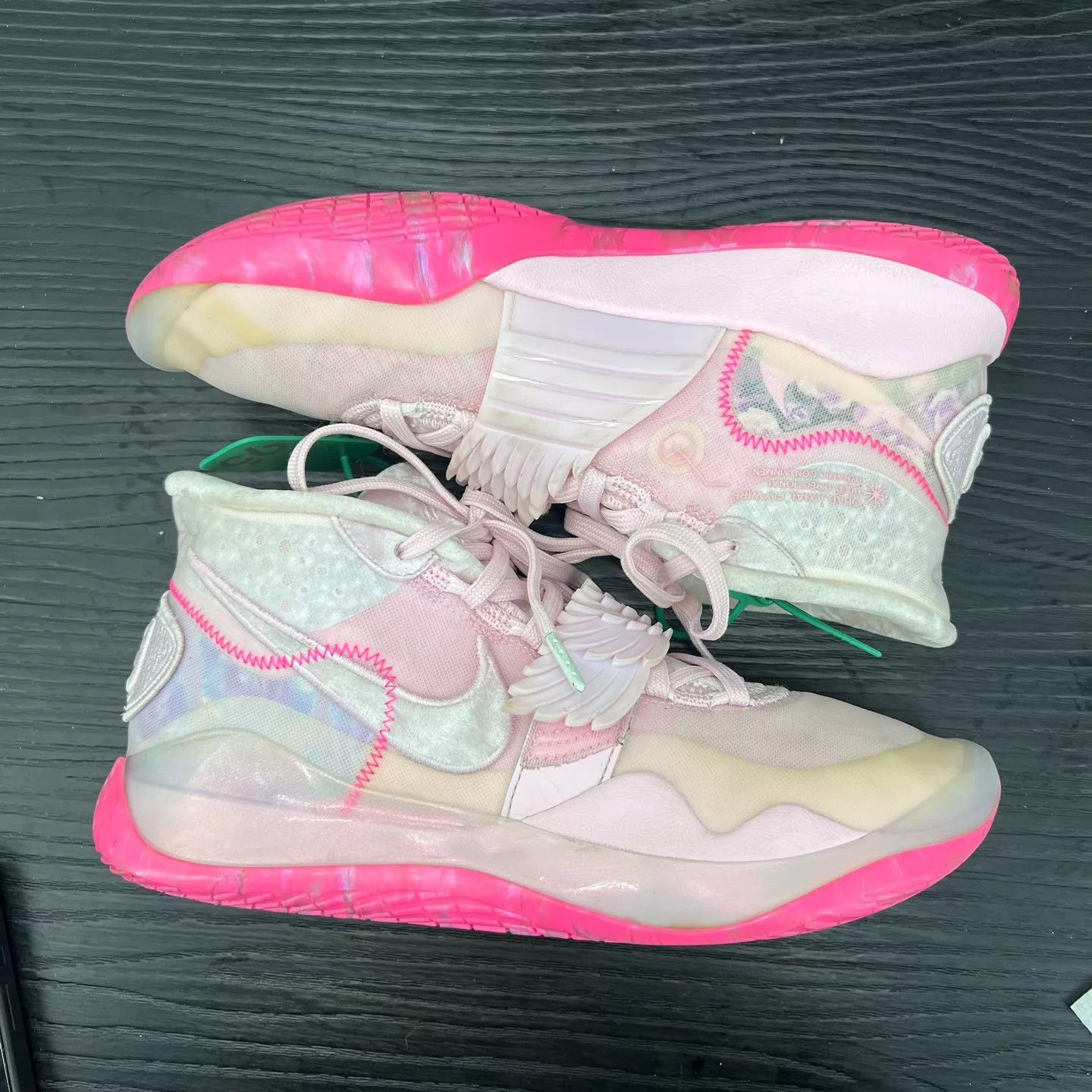 Nike Nike KD12 Breast Cancer Pink Size 43 Like New Boxed Size US 10 / EU 43 - 2 Thumbnail