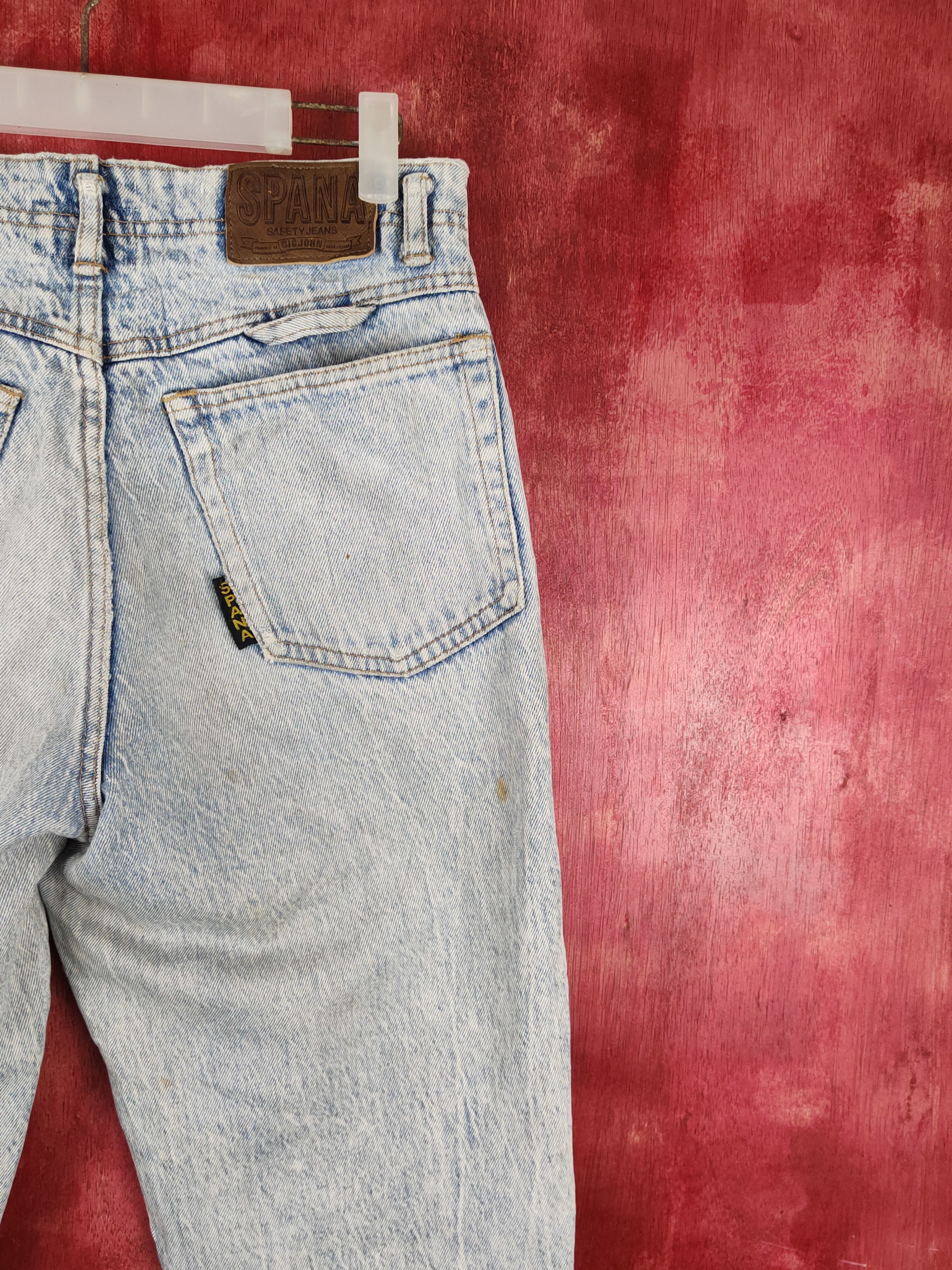 Big John Spana-Big John Blue Distressed vintage Denim#S16 16 Size US 30 / EU 46 - 13 Thumbnail
