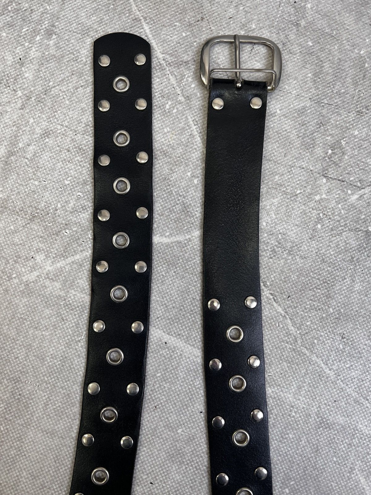 Hysteric Glamour Leather Belt Metal Hysteric Glamour Style Y2K Size ONE SIZE - 9 Thumbnail