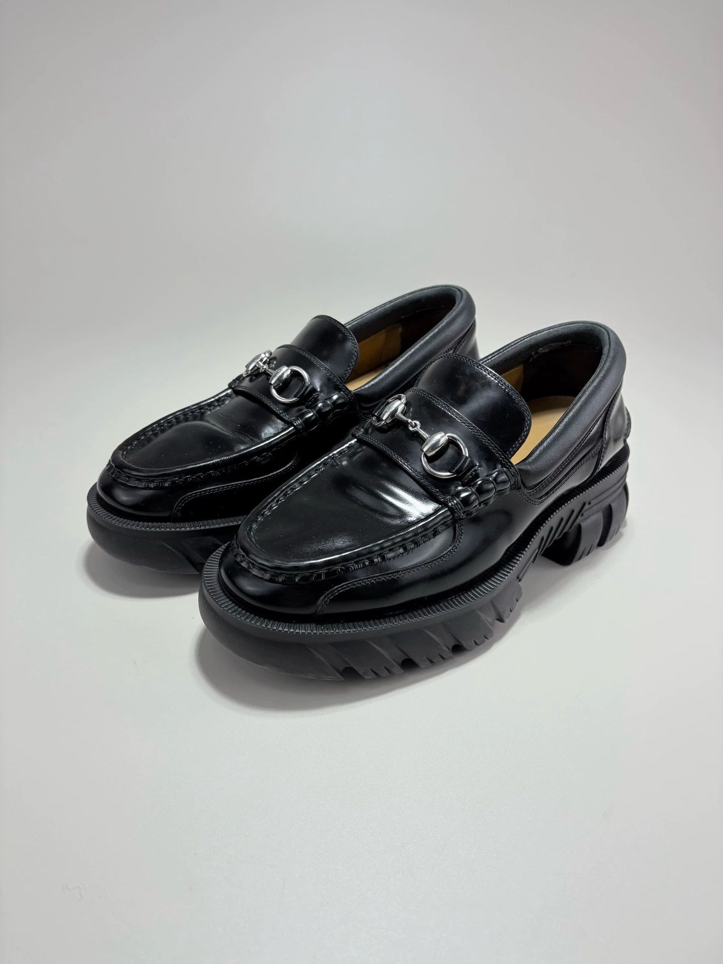 Gucci GUCCI Horsebit Platform Loafers Size US 9.5 / IT 39.5 - 2 Thumbnail