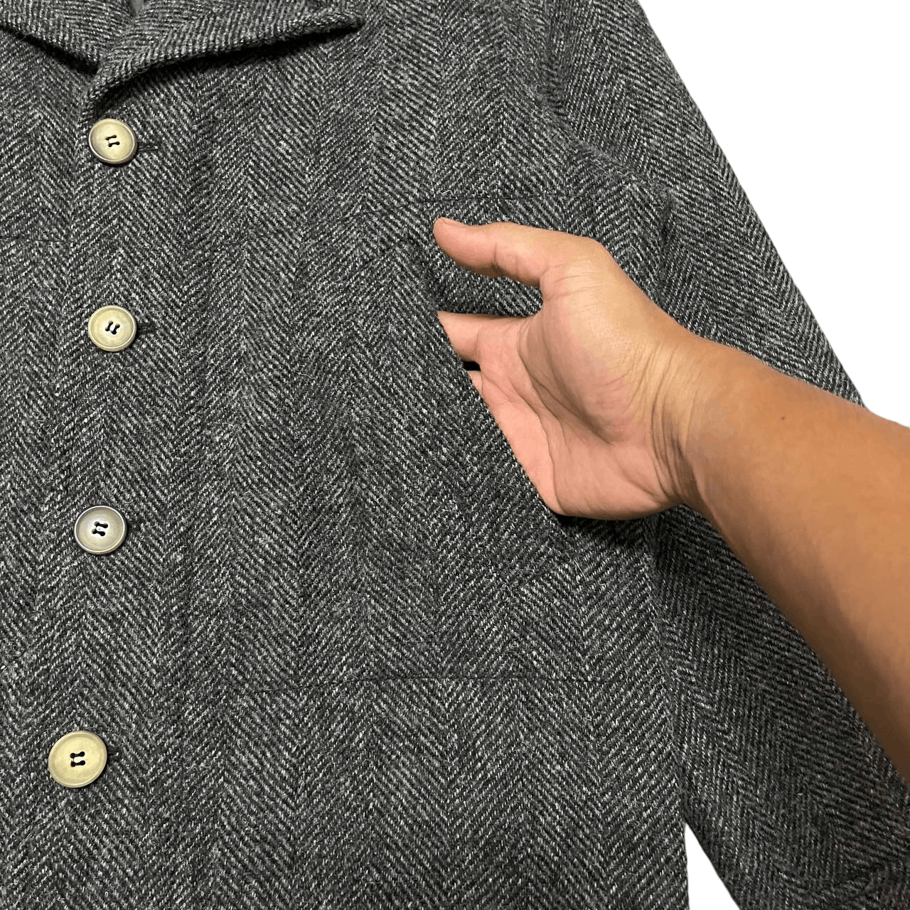 A.P.C. Vintage A.P.C. Army Rue de Fleurus Paris Wool Jacket Size US S / EU 44-46 / 1 - 6 Thumbnail